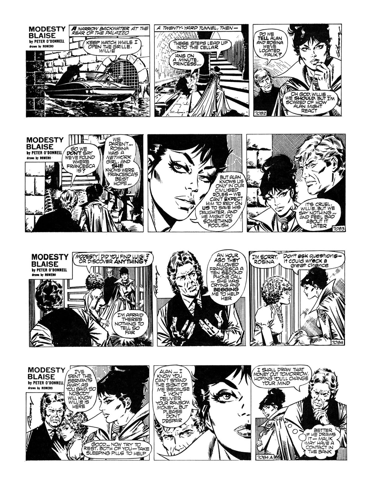 Read online Modesty Blaise Live bait comic -  Issue # TPB - 16