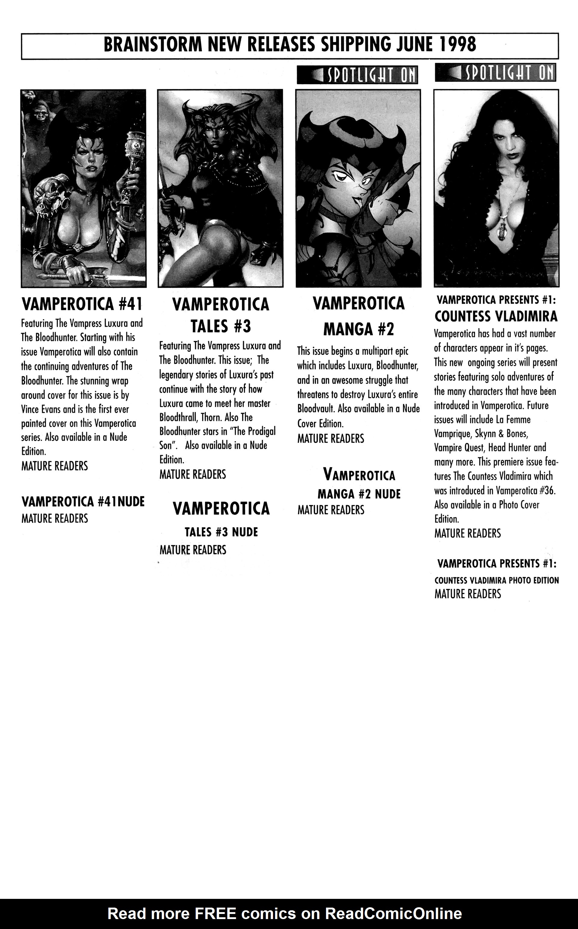Read online Vamperotica comic -  Issue #36 - 30
