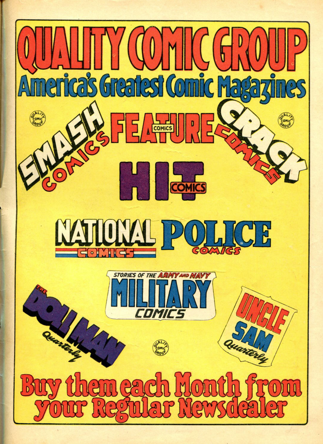 Read online Feature Comics comic -  Issue #65 - 67