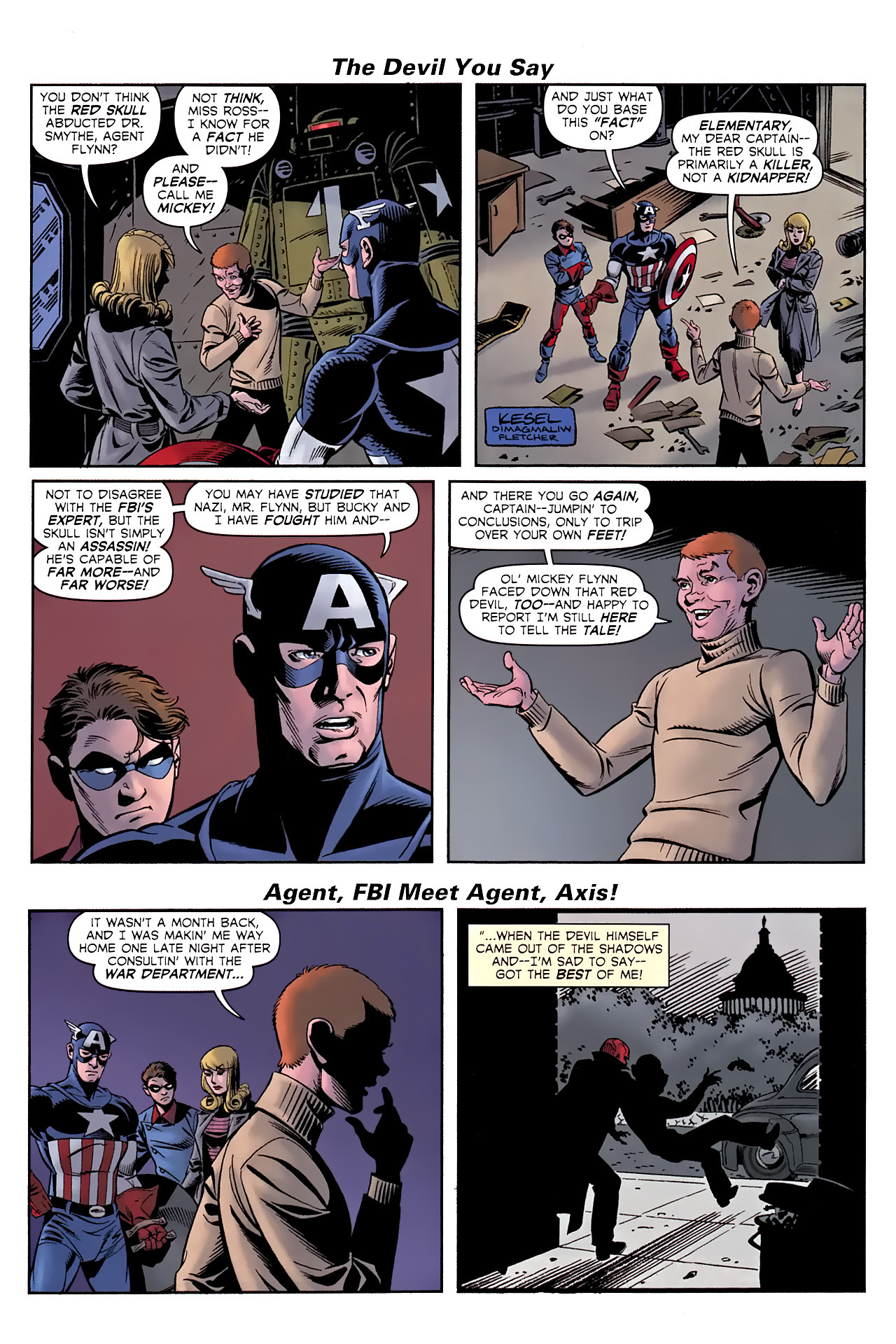 Captain America: The 1940s Newspaper Strip 2 Page 2