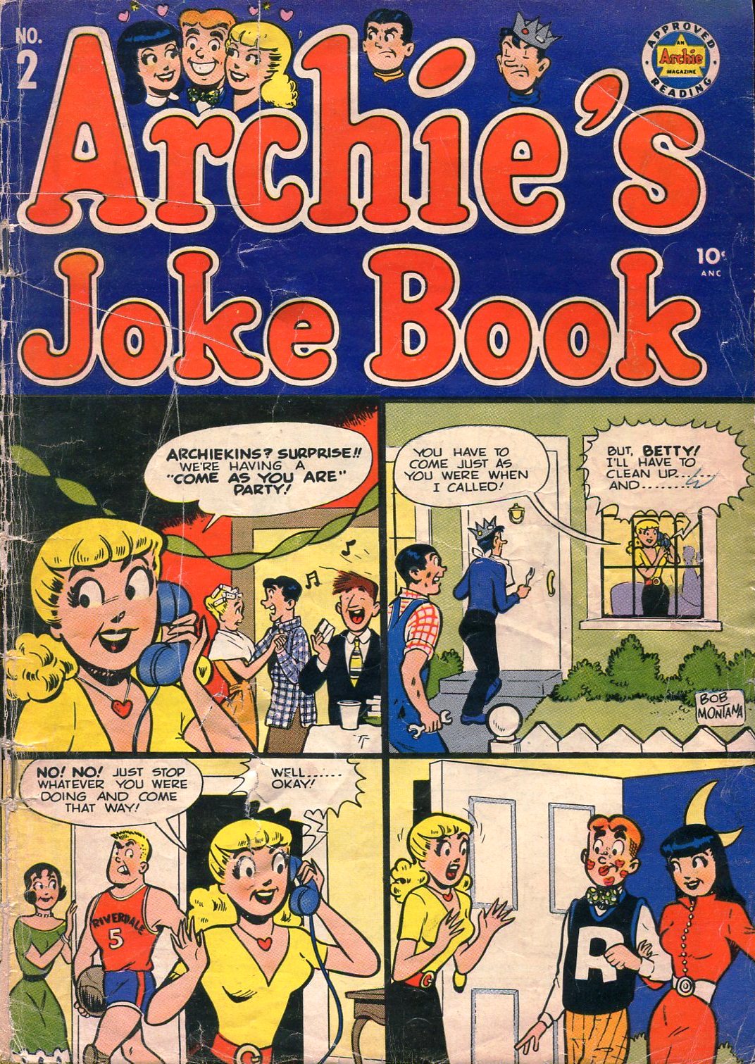 Read online Archie's Joke Book Magazine comic -  Issue #2 - 1