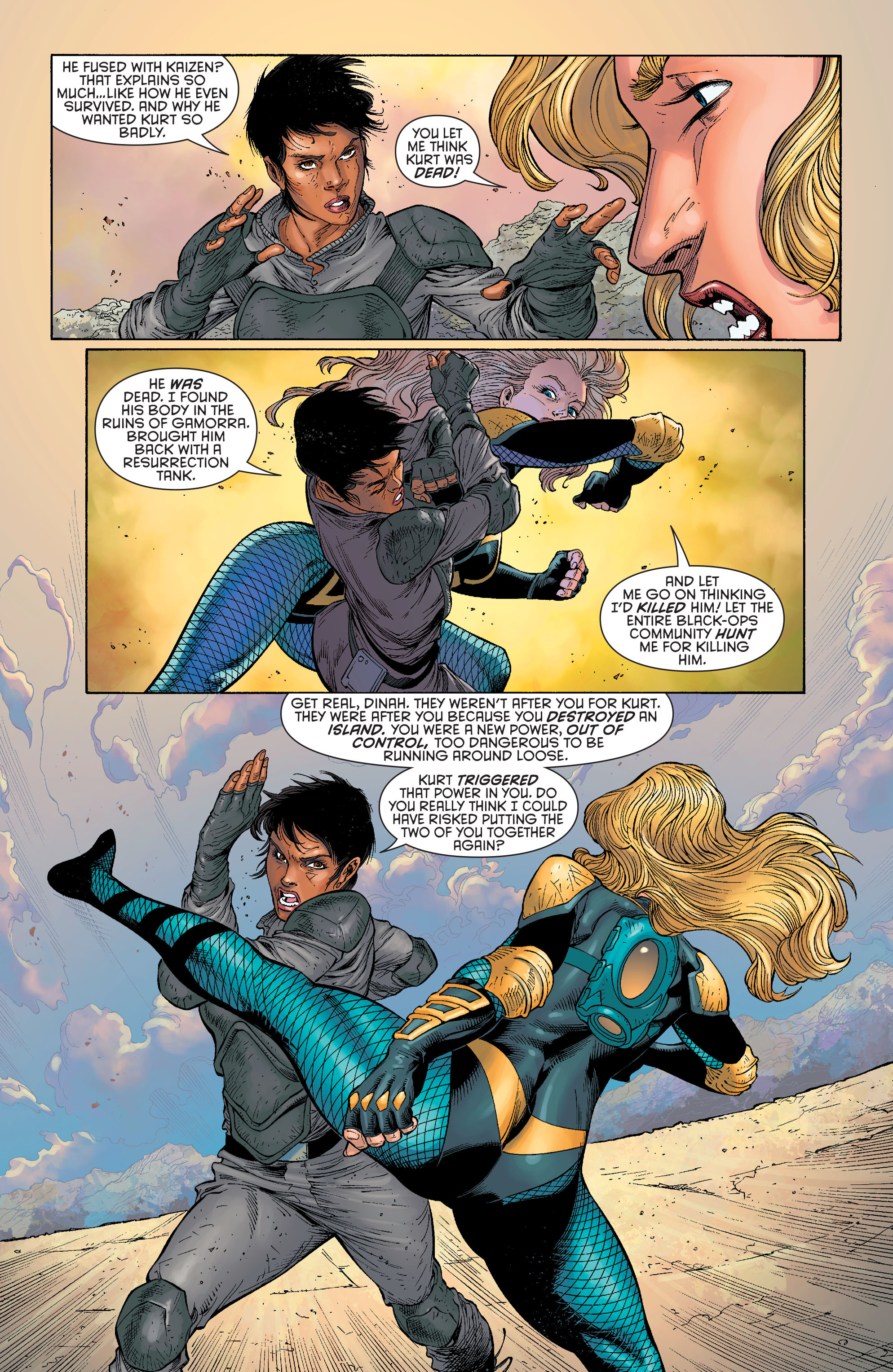 Read online Birds of Prey (2011) comic -  Issue #33 - 16