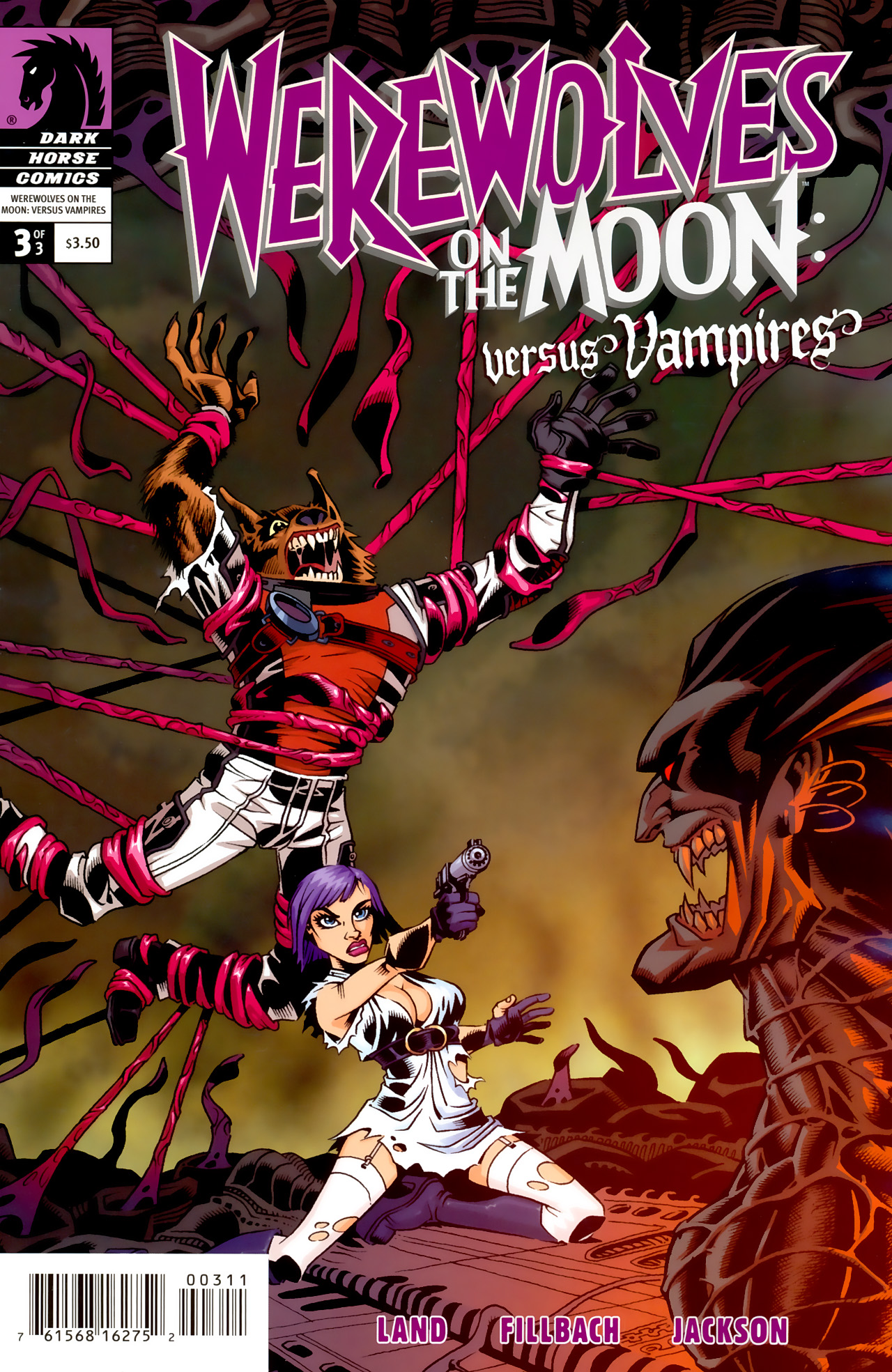 Read online Werewolves on the Moon: Versus Vampires comic -  Issue #3 - 1