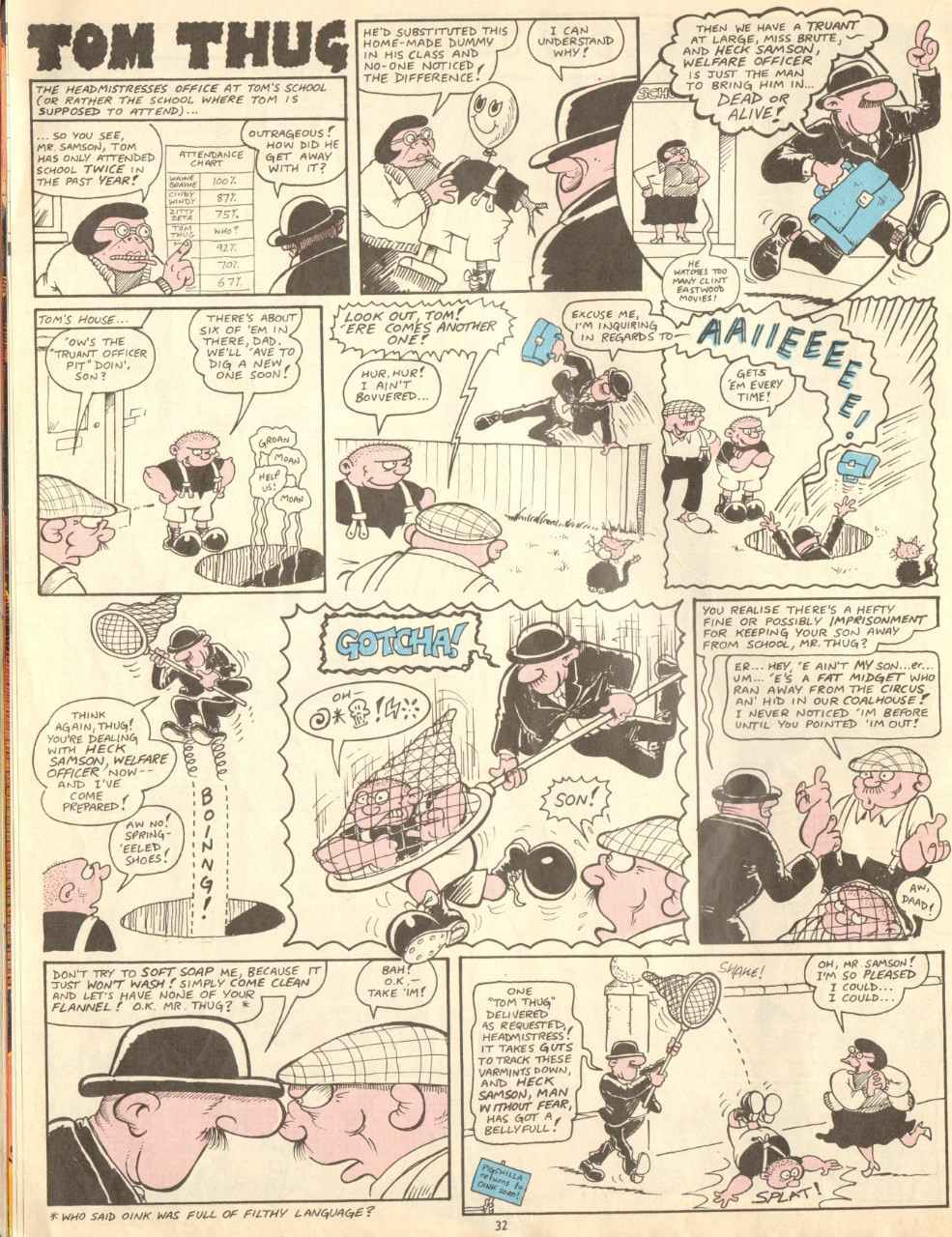 Read online Oink! comic -  Issue #63 - 32