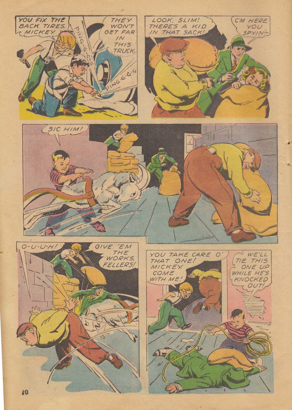 Read online Our Gang Comics comic -  Issue #7 - 12