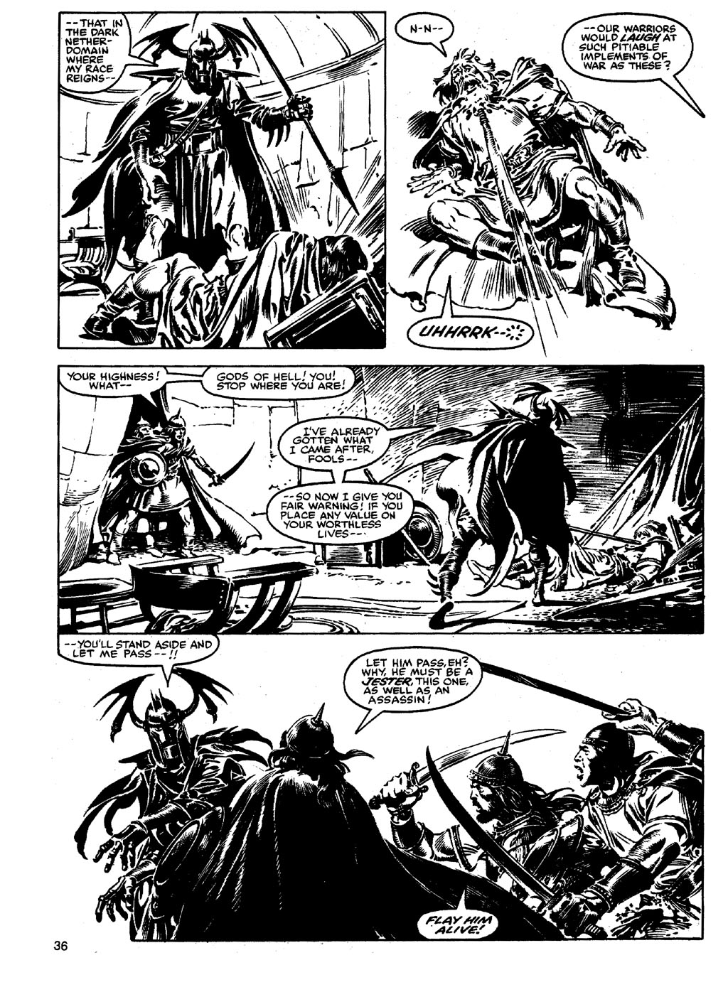 Read online The Savage Sword Of Conan comic -  Issue #90 - 35