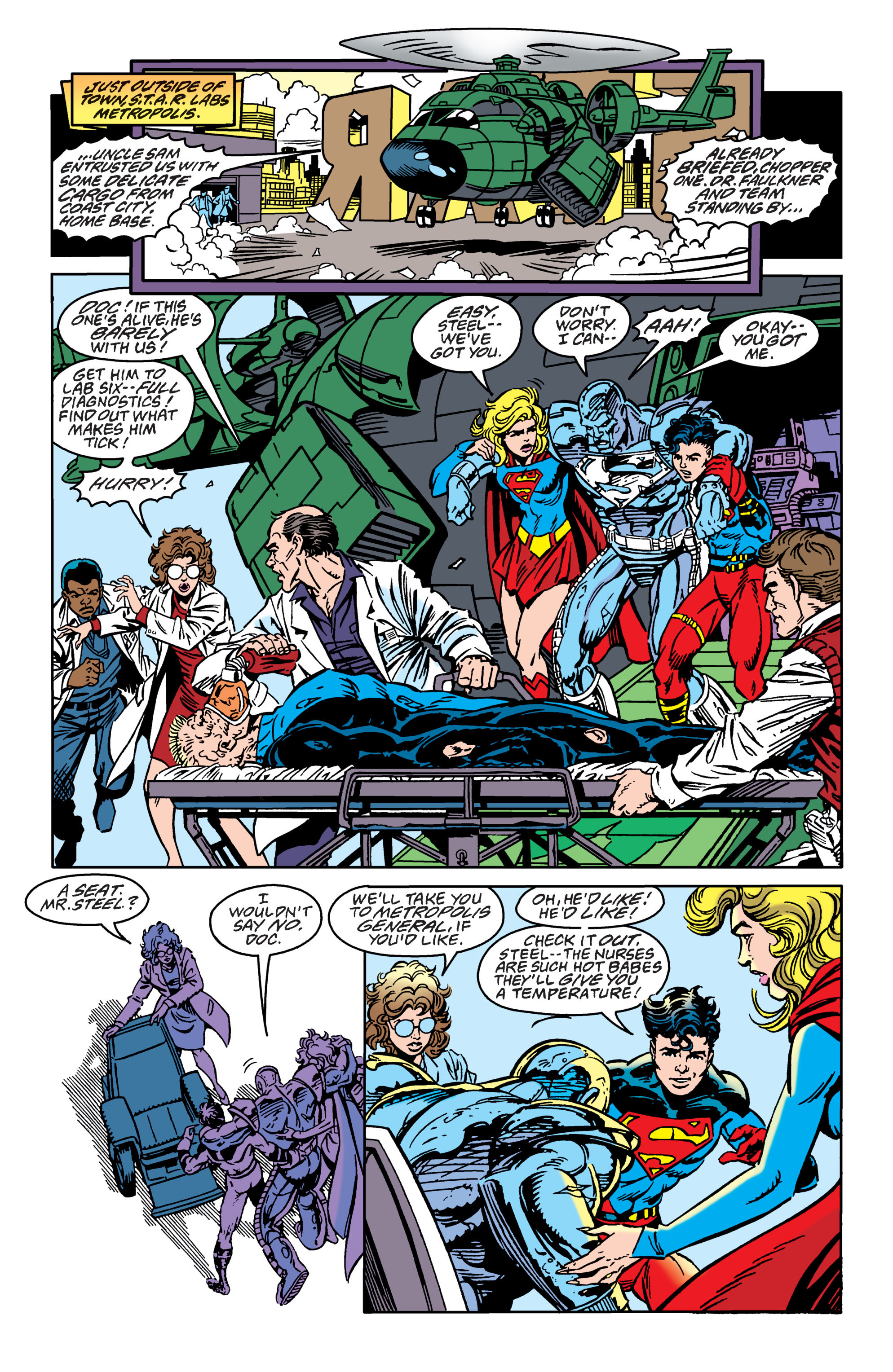Read online Superman: The Death and Return of Superman Omnibus comic -  Issue # TPB (Part 13) - 55