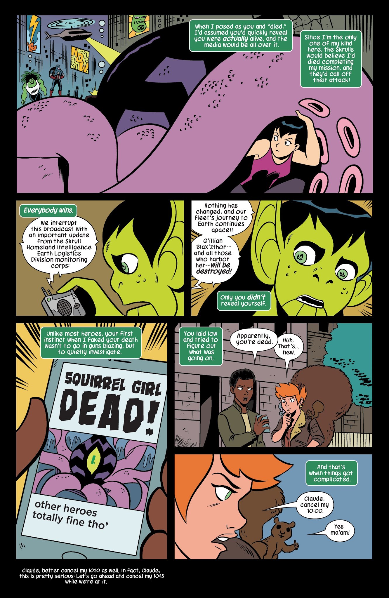 Read online The Unbeatable Squirrel Girl II comic -  Issue #40 - 14