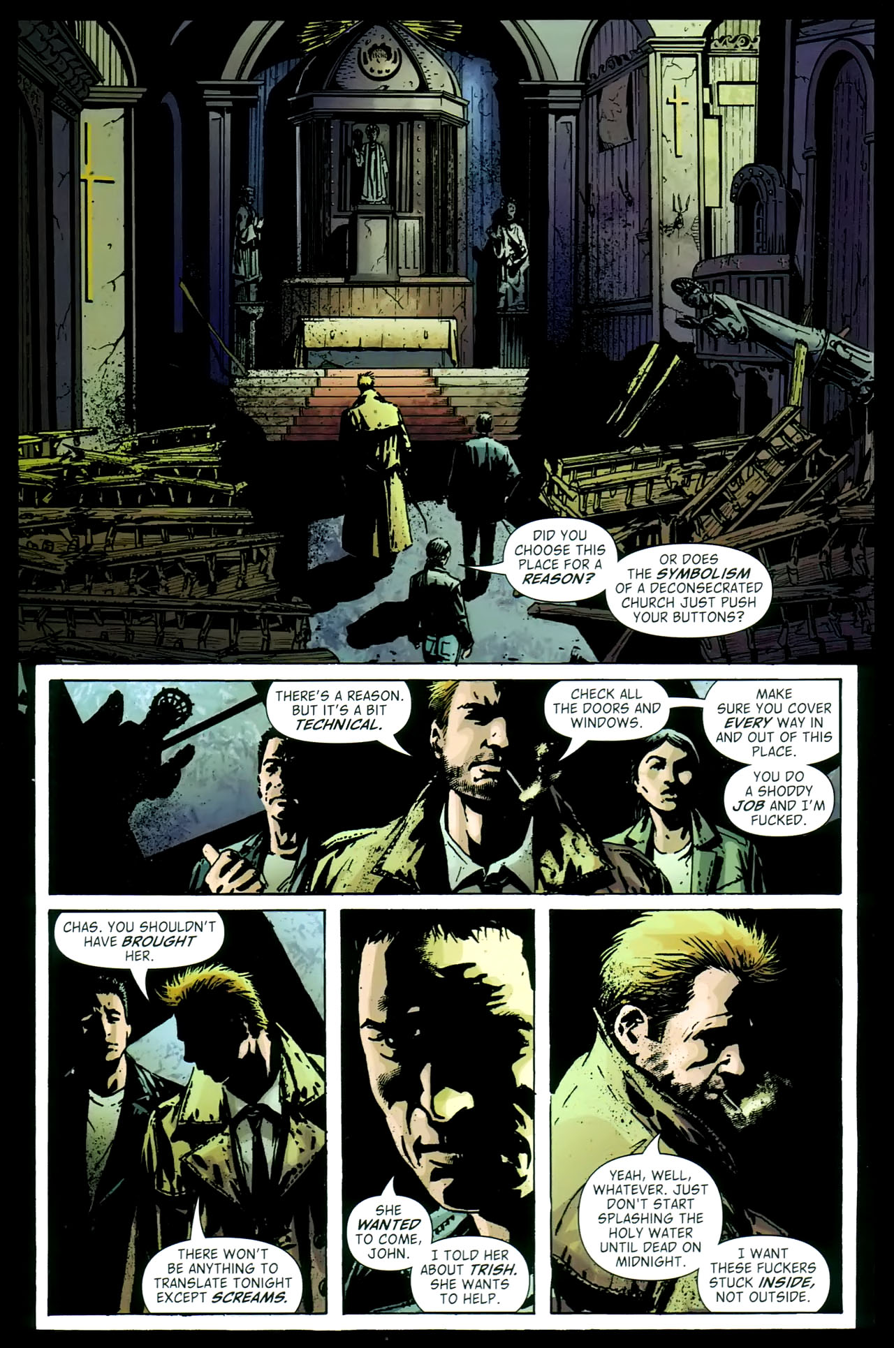 Read online John Constantine Hellblazer: All His Engines comic -  Issue # Full - 77