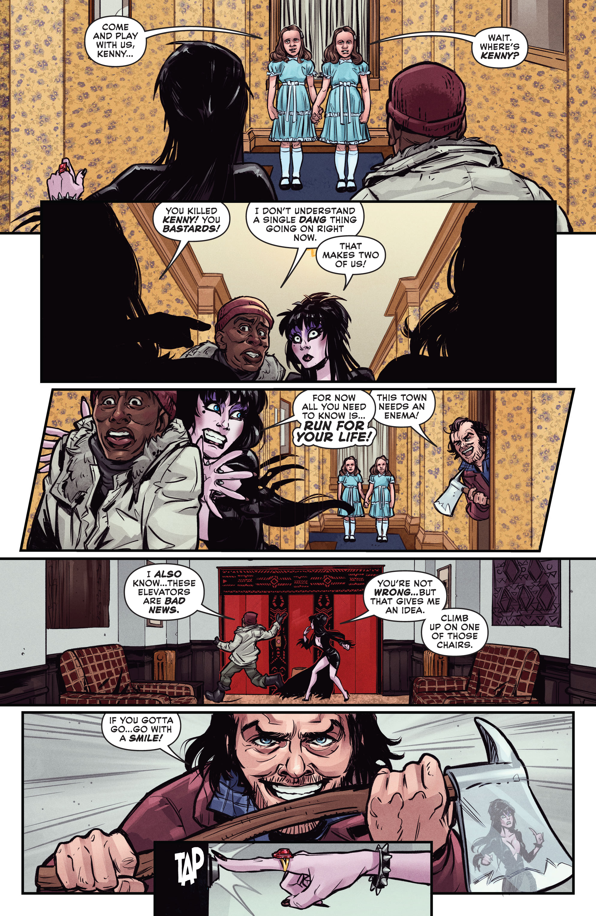 Read online Elvira in Horrorland comic -  Issue #2 - 20