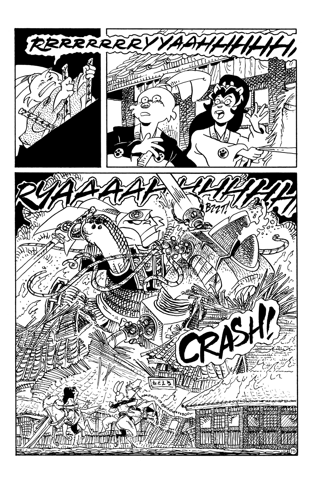 Read online Usagi Yojimbo: Senso comic -  Issue #6 - 16