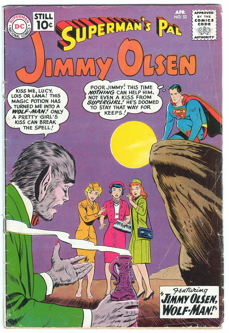 Read online Superman's Pal Jimmy Olsen comic -  Issue #52 - 1