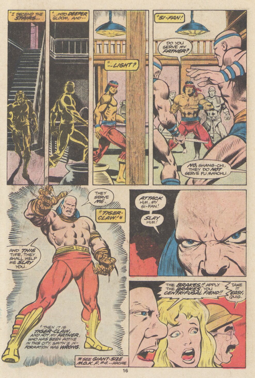 Read online Master of Kung Fu (1974) comic -  Issue #52 - 11