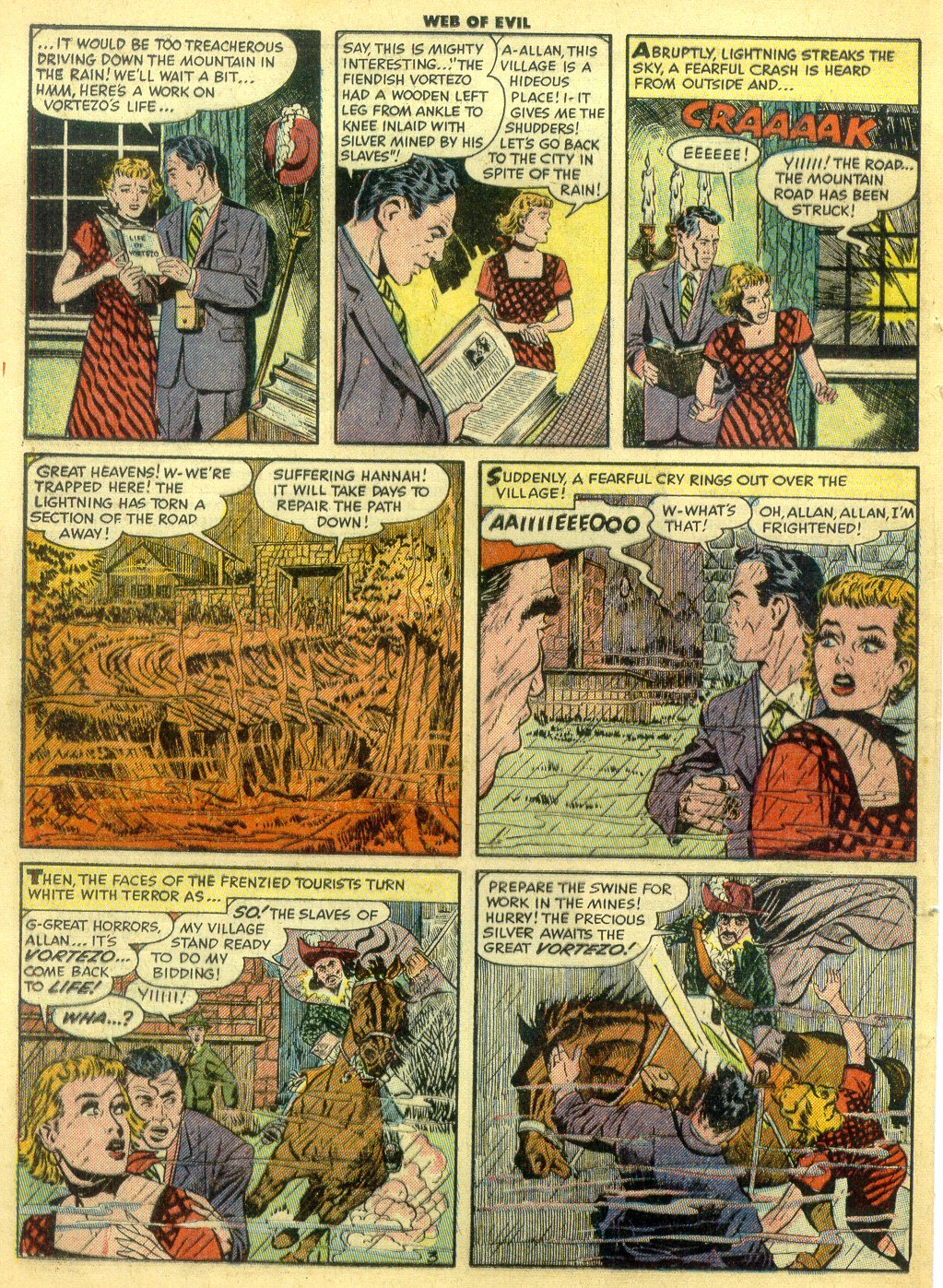 Read online Web of Evil comic -  Issue #21 - 19
