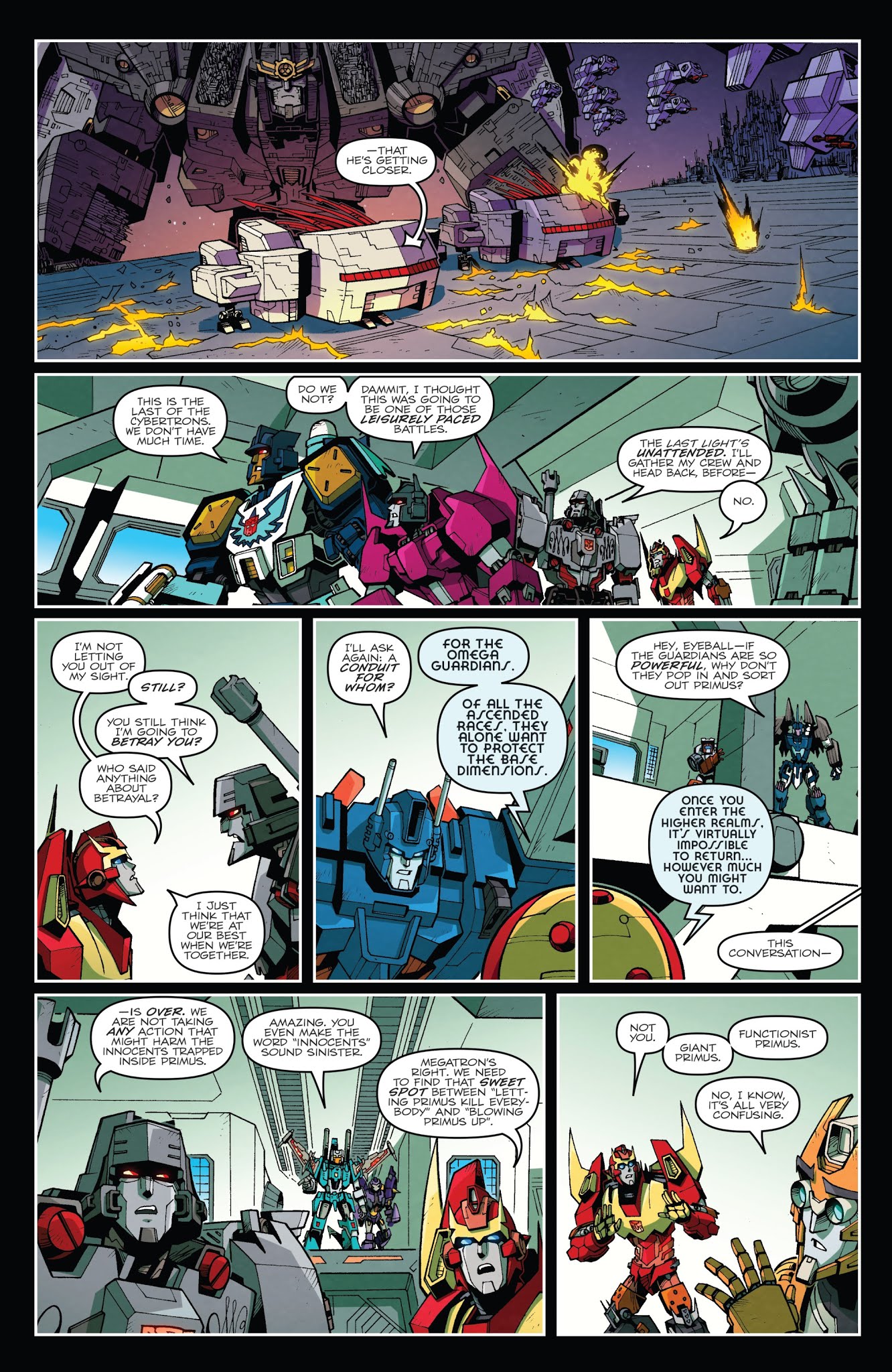 Read online Transformers: Lost Light comic -  Issue #23 - 17