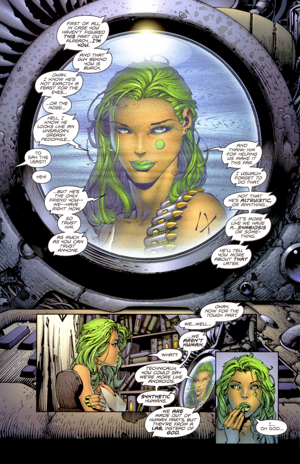 Read online Aphrodite IX (2000) comic -  Issue #1 - 13
