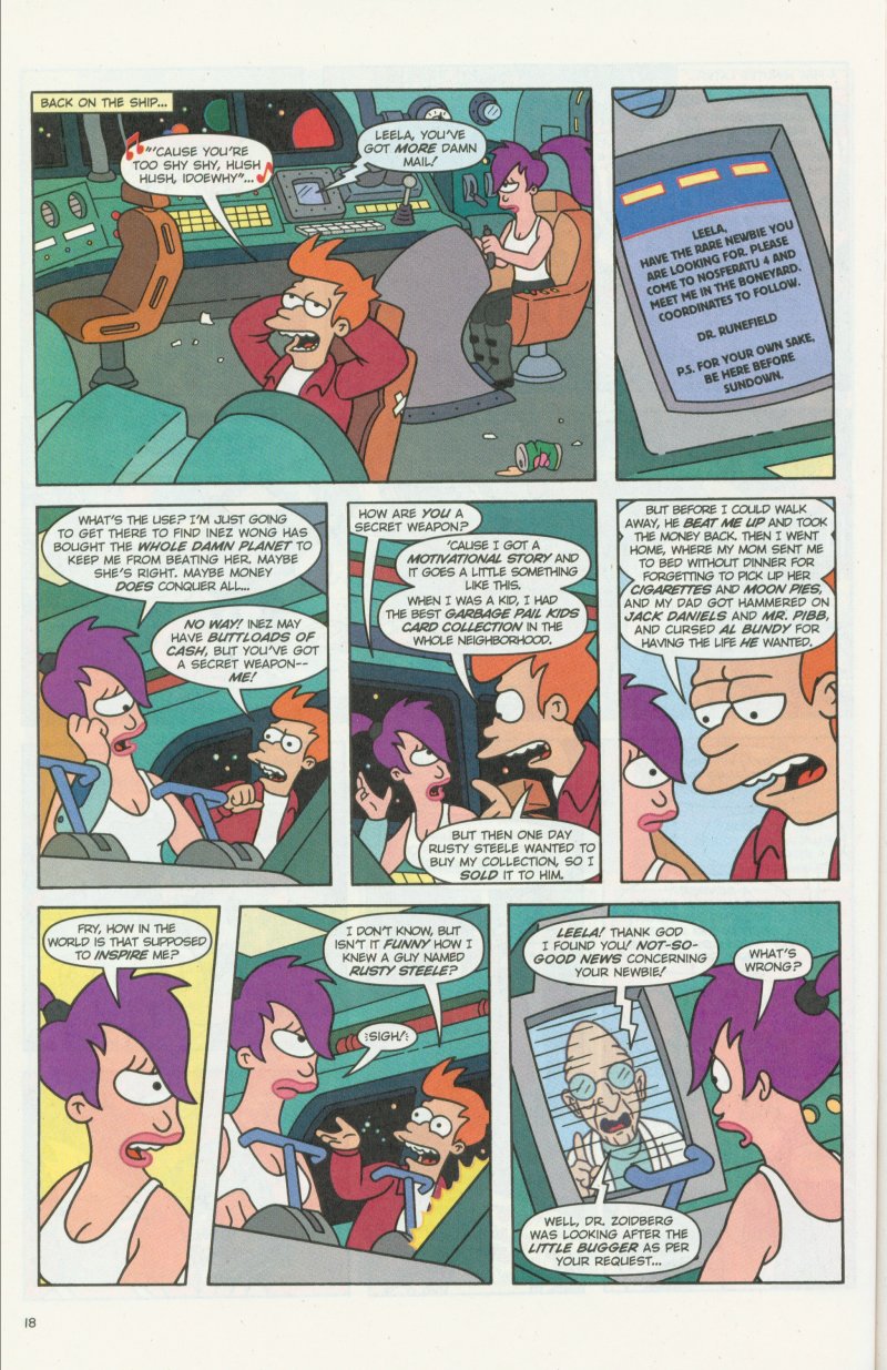 Read online Futurama Comics comic -  Issue #3 - 19