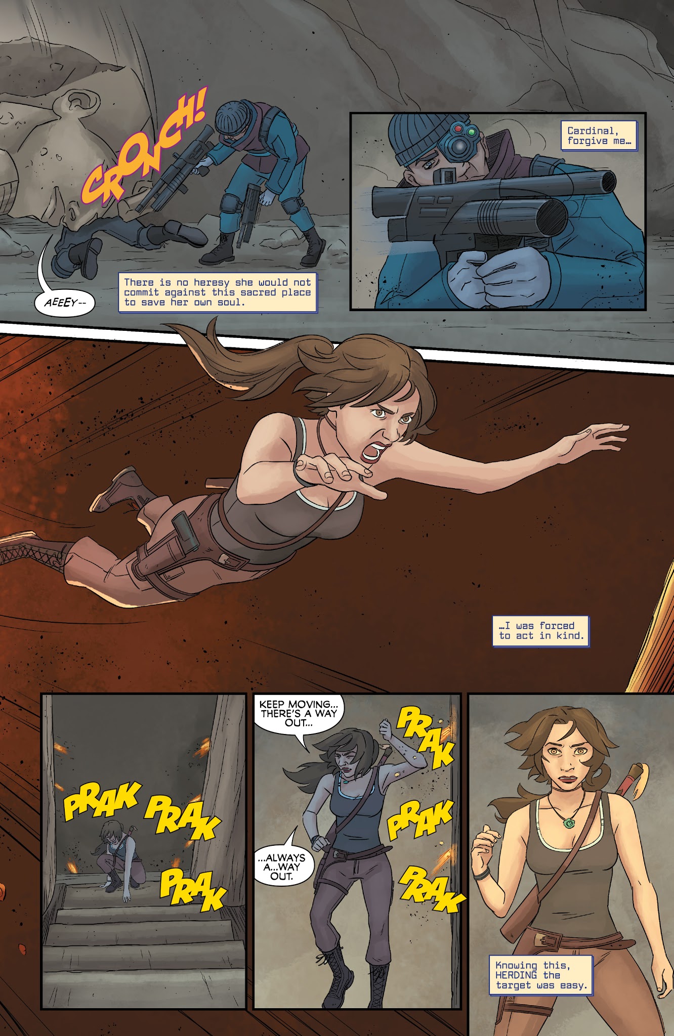 Read online Tomb Raider: Survivor's Crusade comic -  Issue #4 - 10
