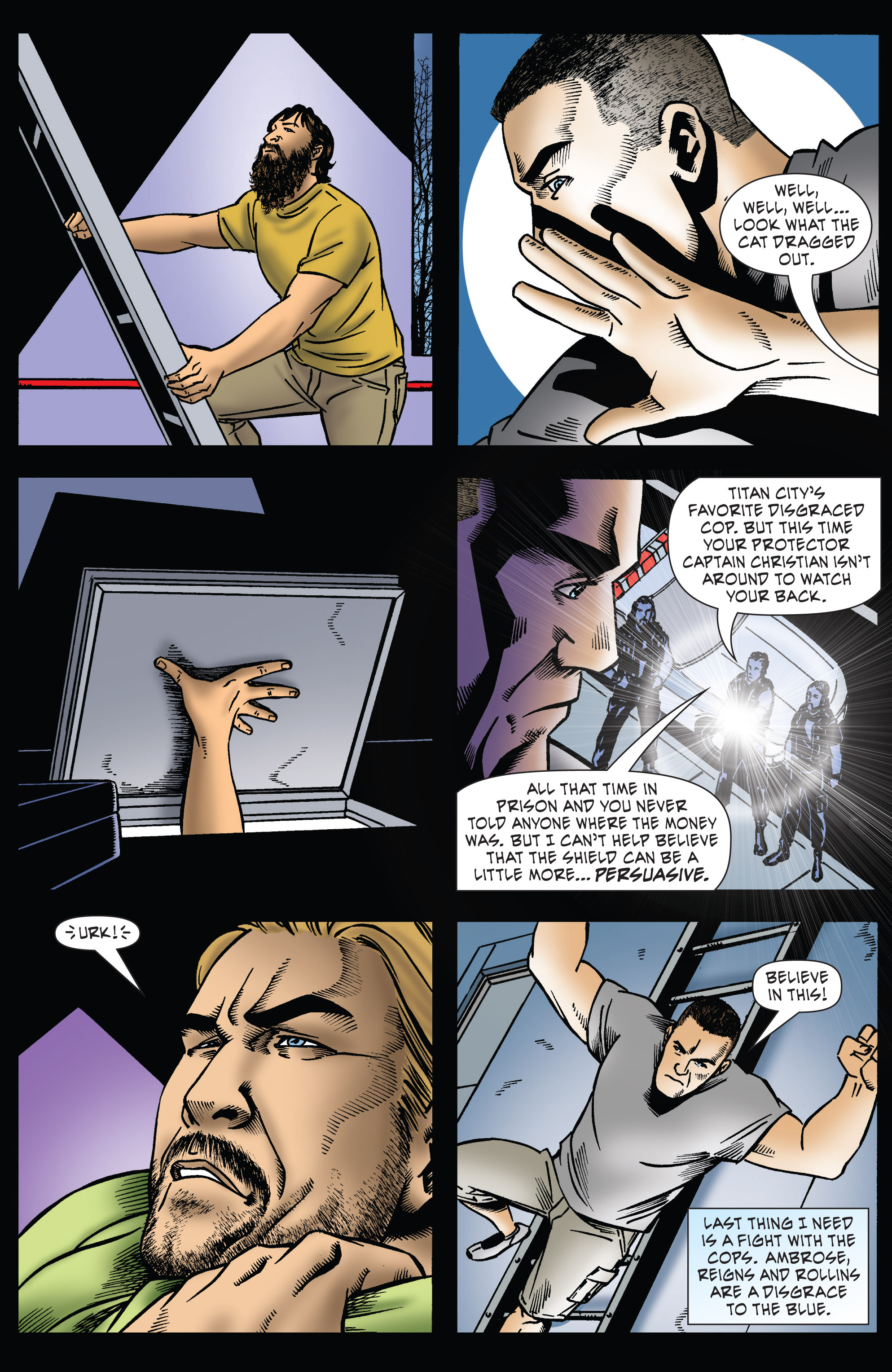 Read online WWE Superstars comic -  Issue #4 - 12
