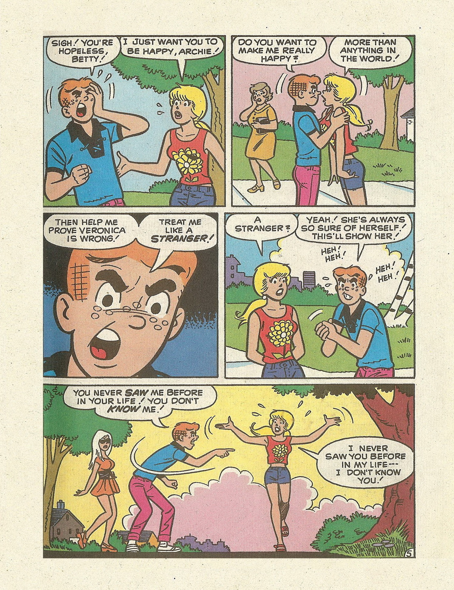Read online Betty and Veronica Digest Magazine comic -  Issue #70 - 31