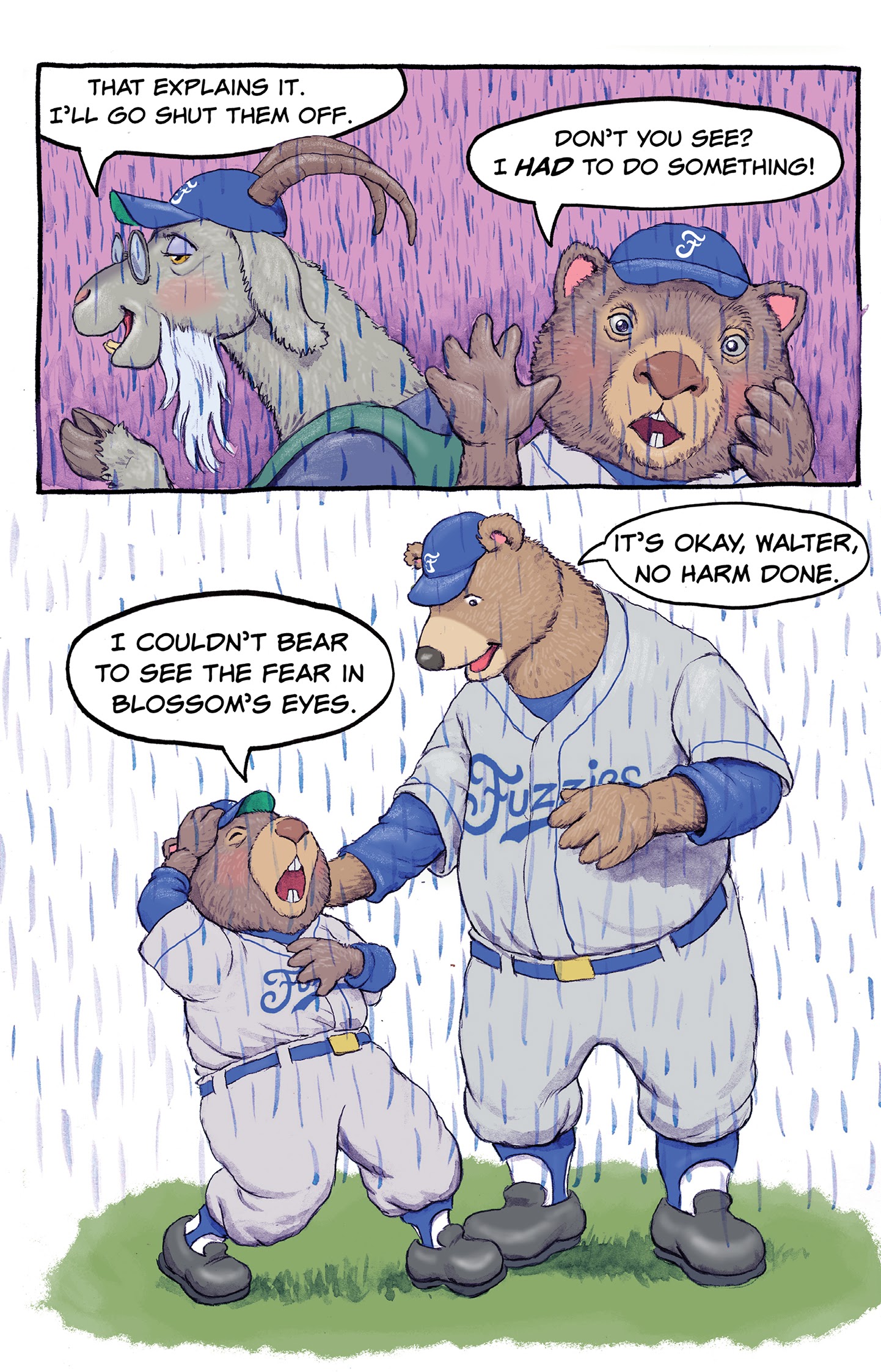 Read online Fuzzy Baseball comic -  Issue #3 - 36