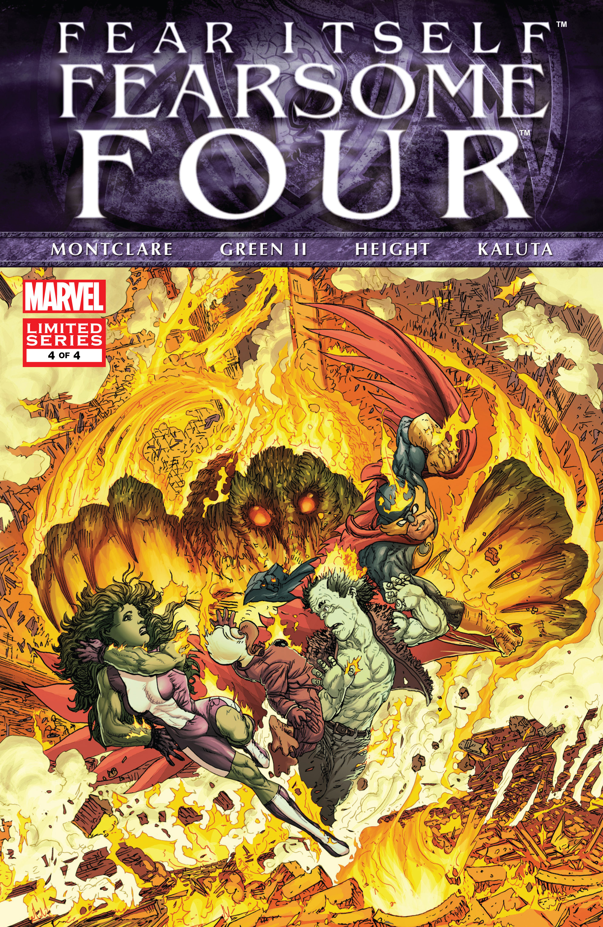 Read online Fear Itself: Fearsome Four comic -  Issue #4 - 1