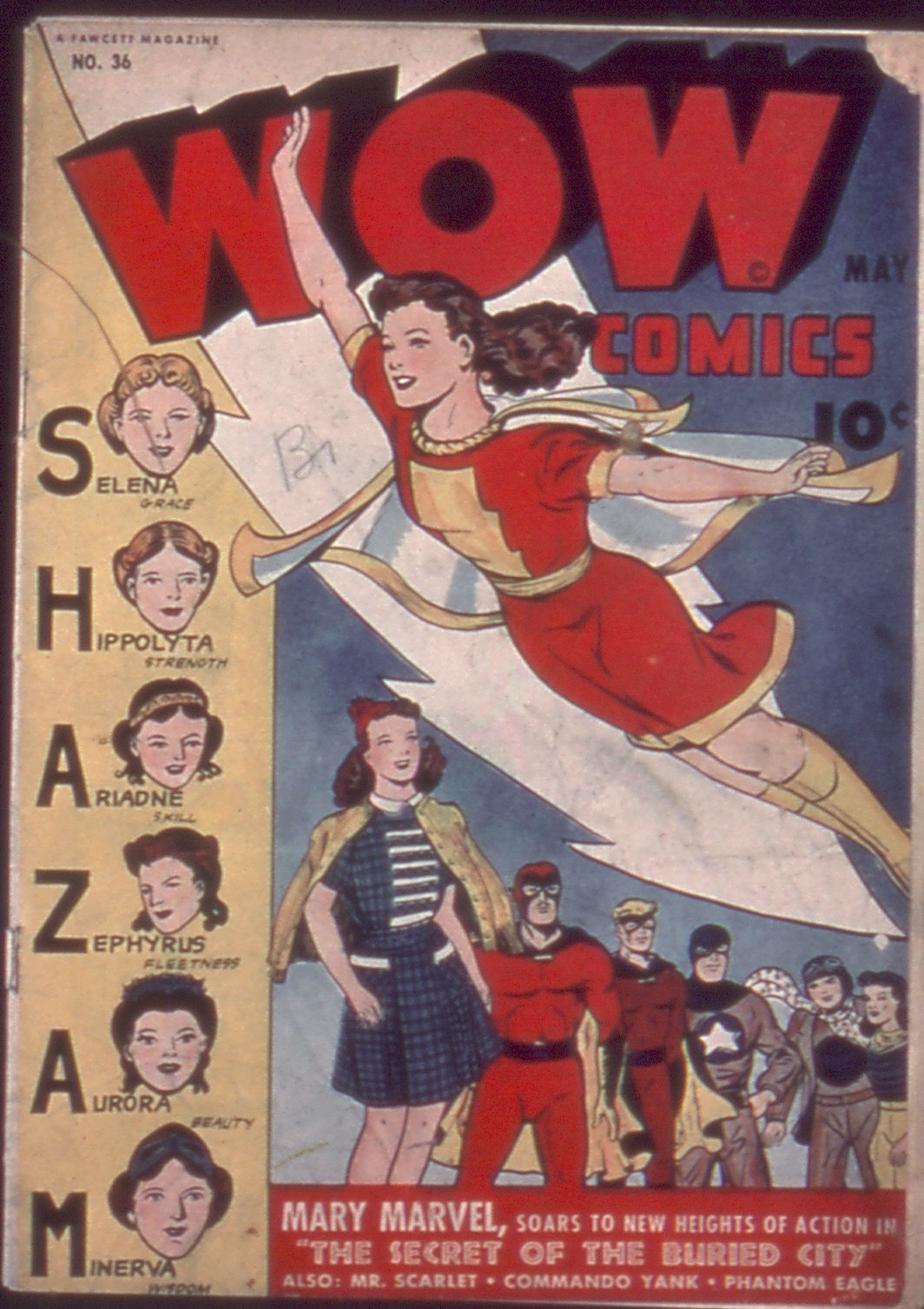 Read online Wow Comics comic -  Issue #36 - 1