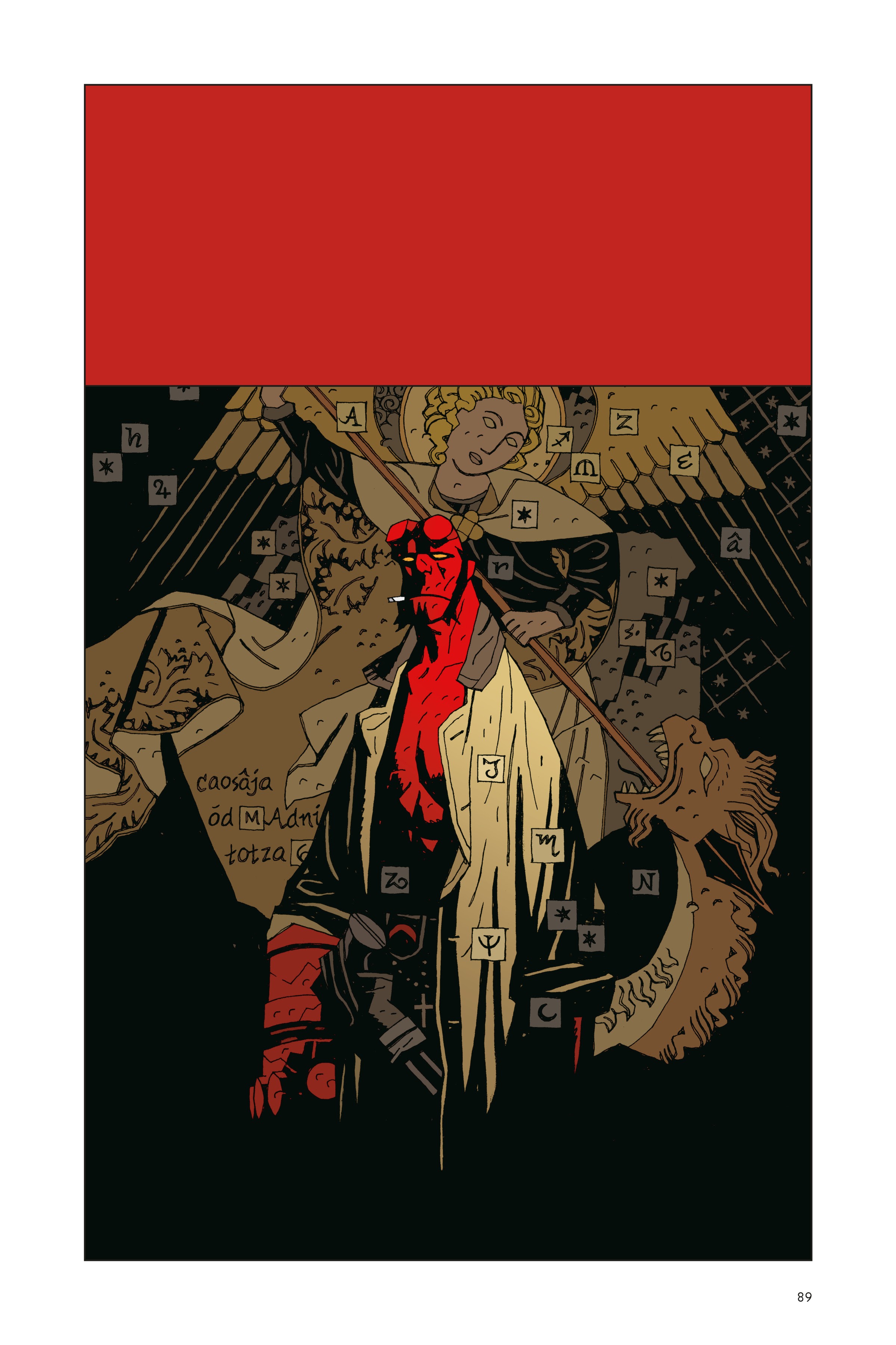 Read online Hellboy: 25 Years of Covers comic -  Issue # TPB (Part 1) - 91