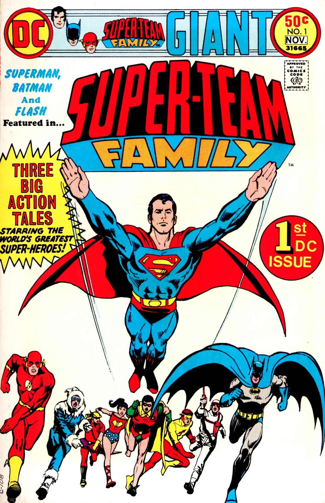Read online Super-Team Family comic -  Issue #1 - 1