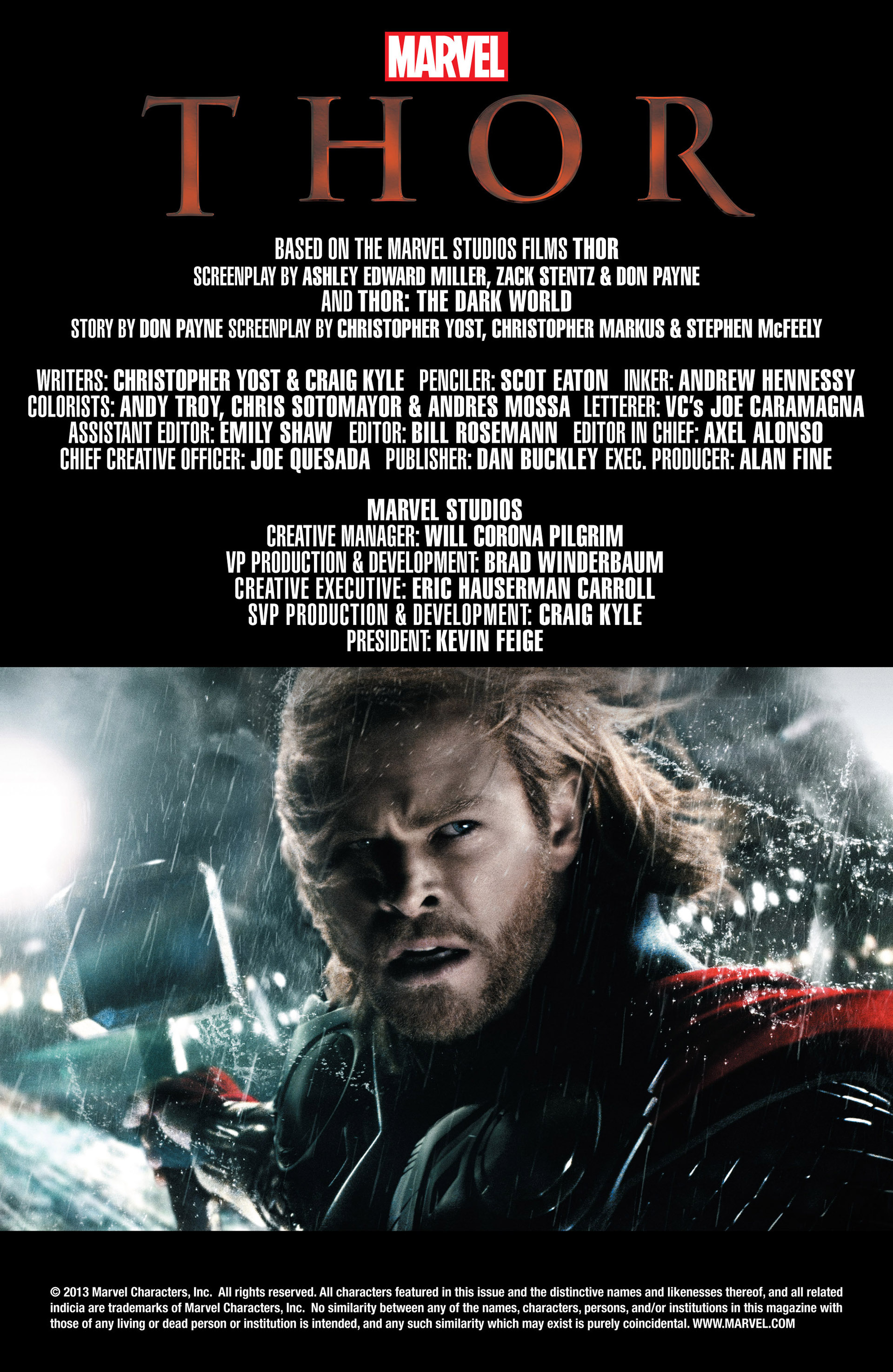 Read online Marvel's Thor: The Dark World Prelude comic -  Issue #1 - 2