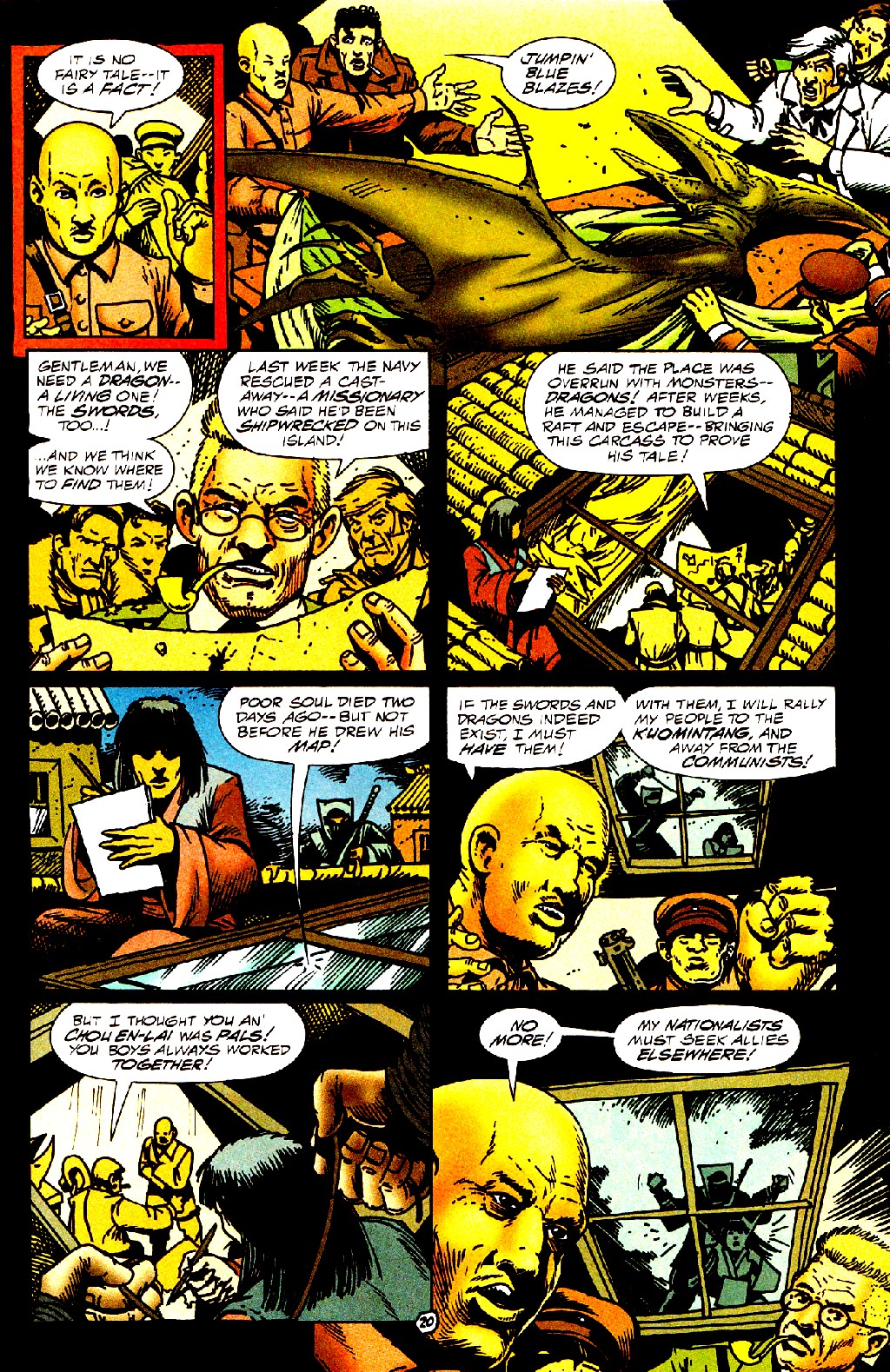 Read online Guns of the Dragon comic -  Issue #1 - 21