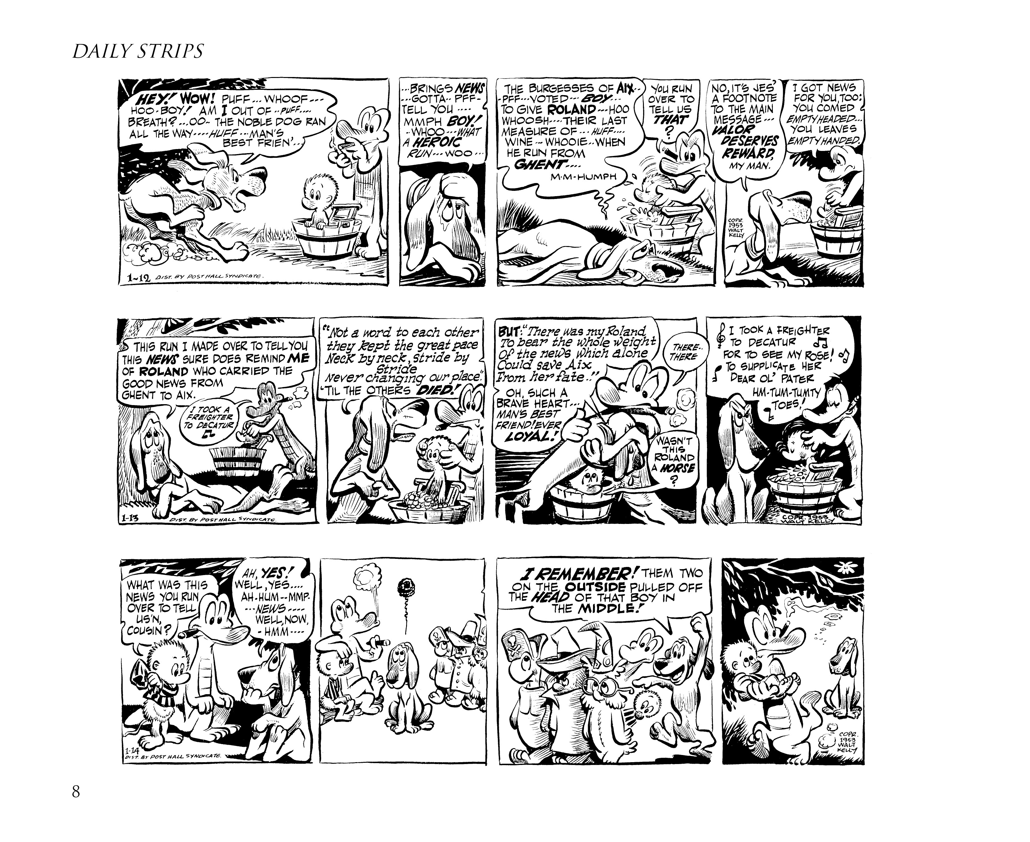 Read online Pogo by Walt Kelly: The Complete Syndicated Comic Strips comic -  Issue # TPB 3 (Part 1) - 20