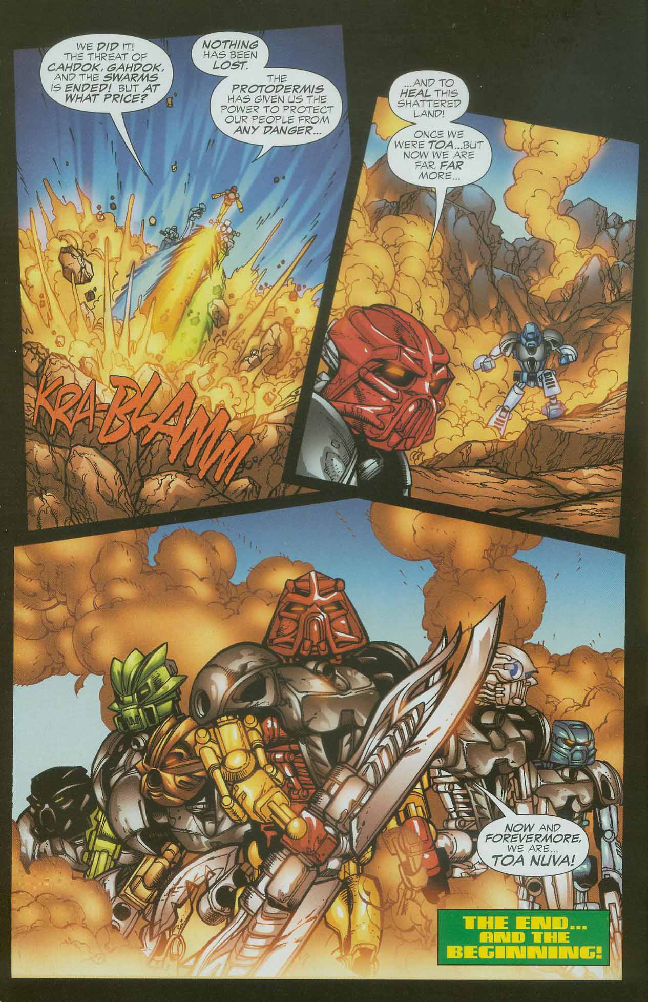Read online Bionicle comic -  Issue #8 - 16