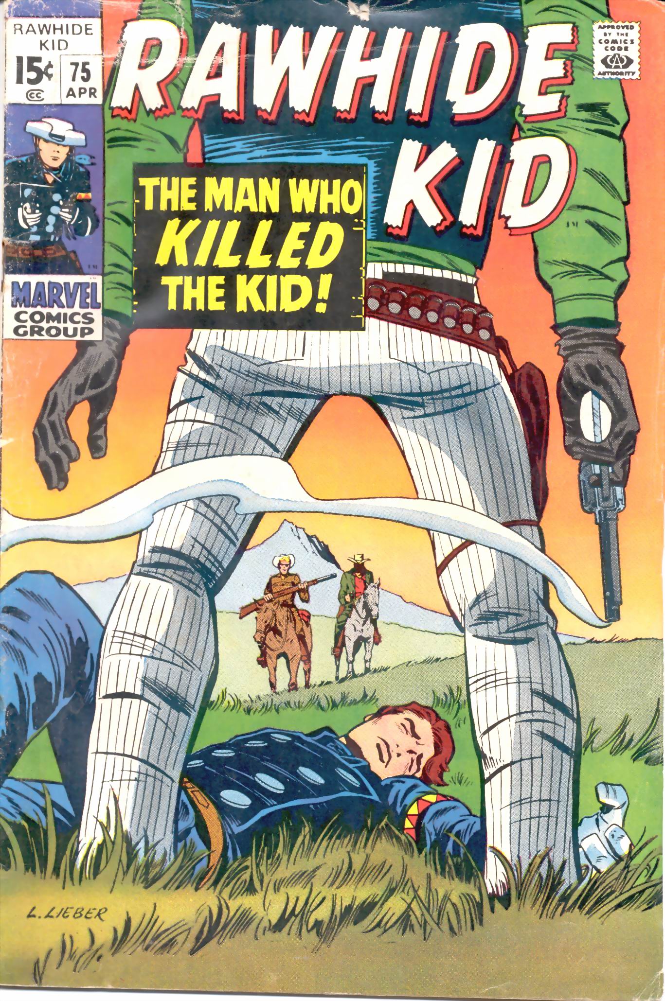 Read online The Rawhide Kid comic -  Issue #75 - 1