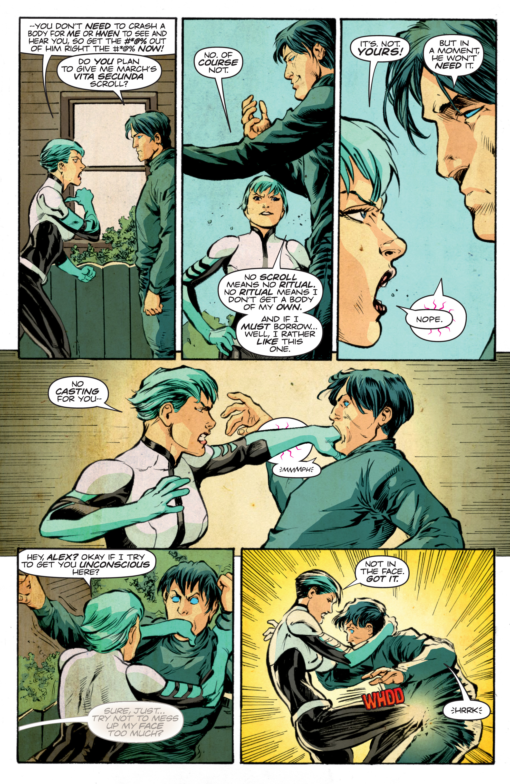 Read online The Death-Defying Doctor Mirage: Second Lives comic -  Issue #3 - 17