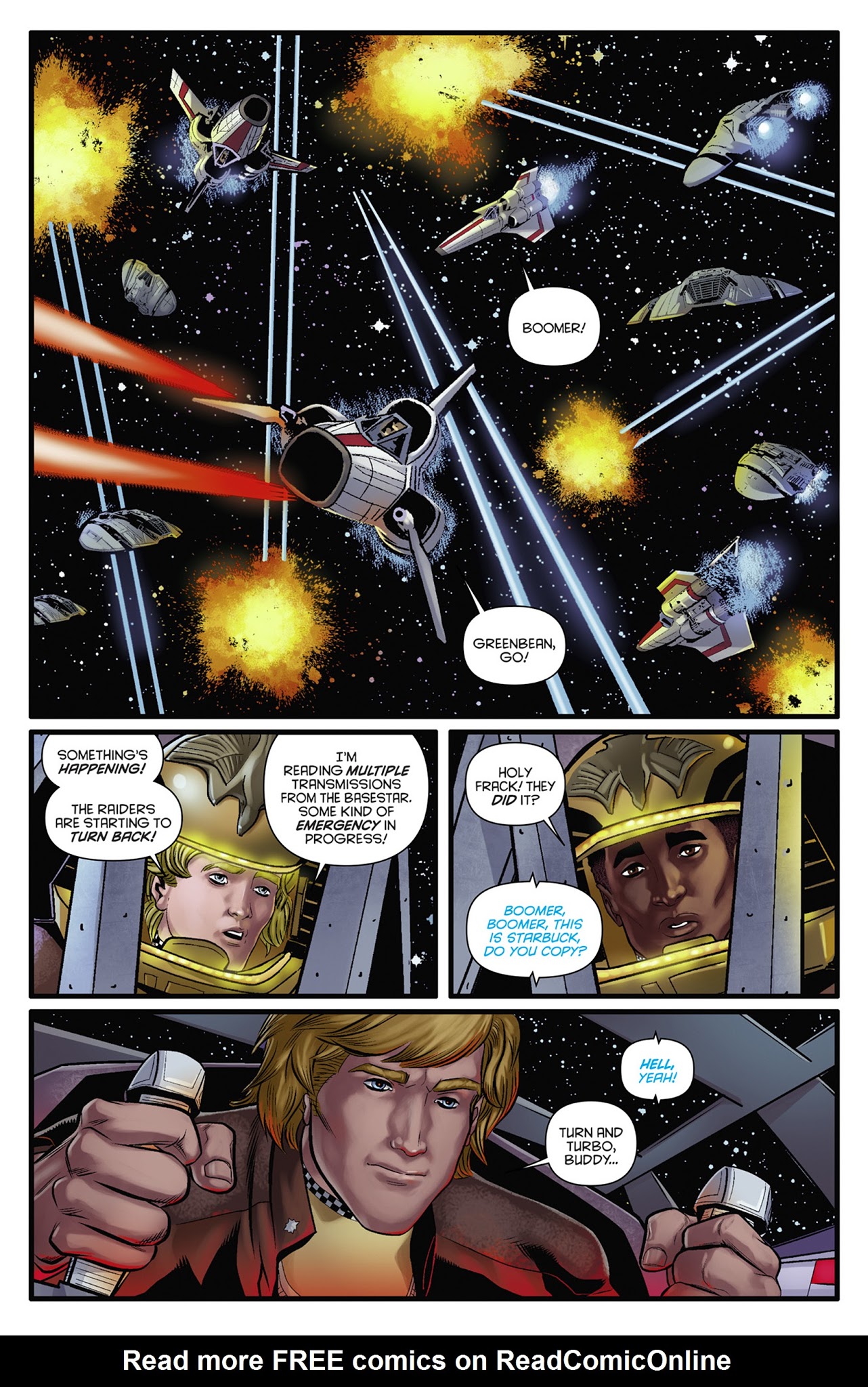 Read online Classic Battlestar Galactica: The Death of Apollo comic -  Issue #4 - 18