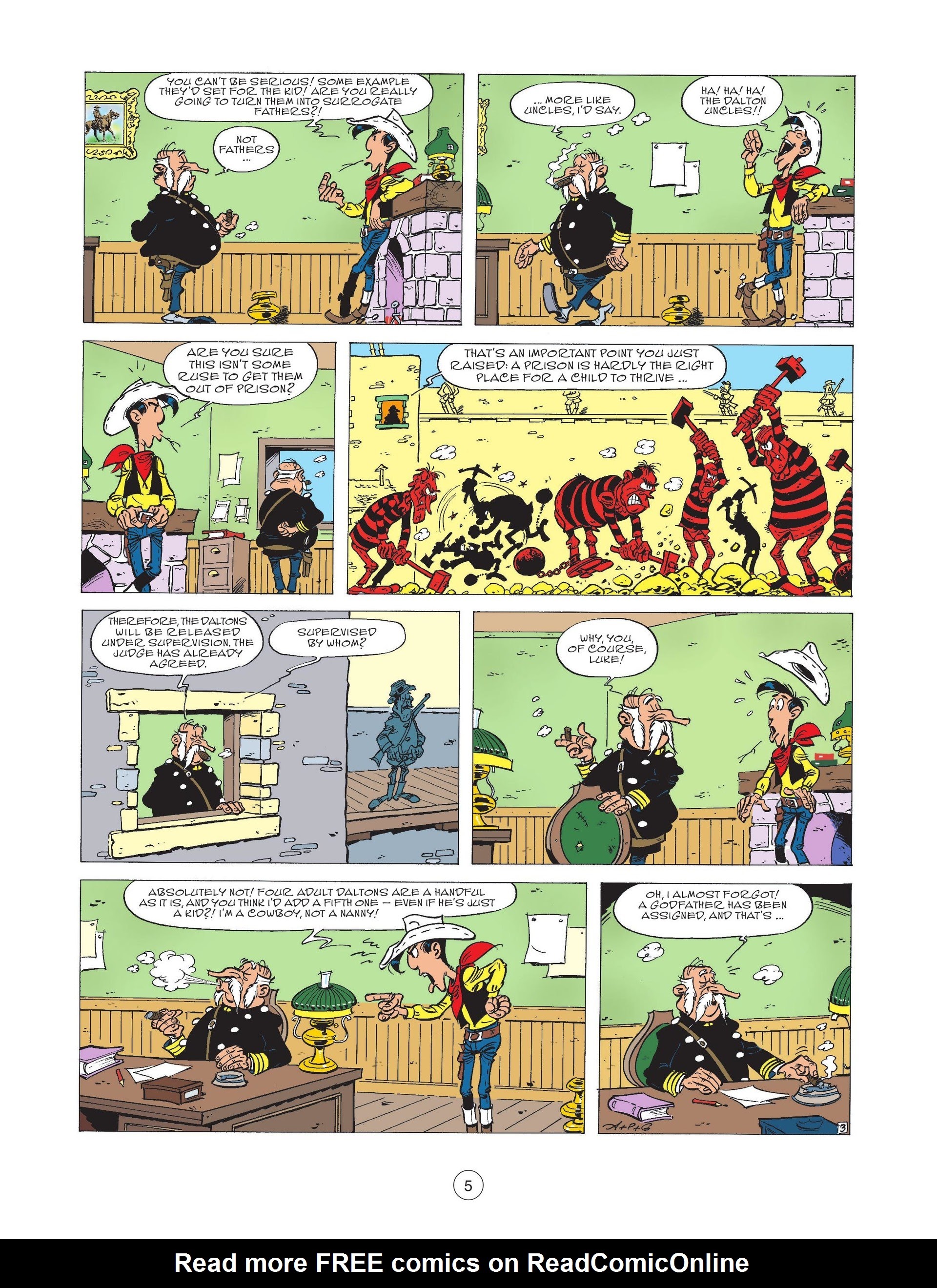 Read online A Lucky Luke Adventure comic -  Issue #78 - 7