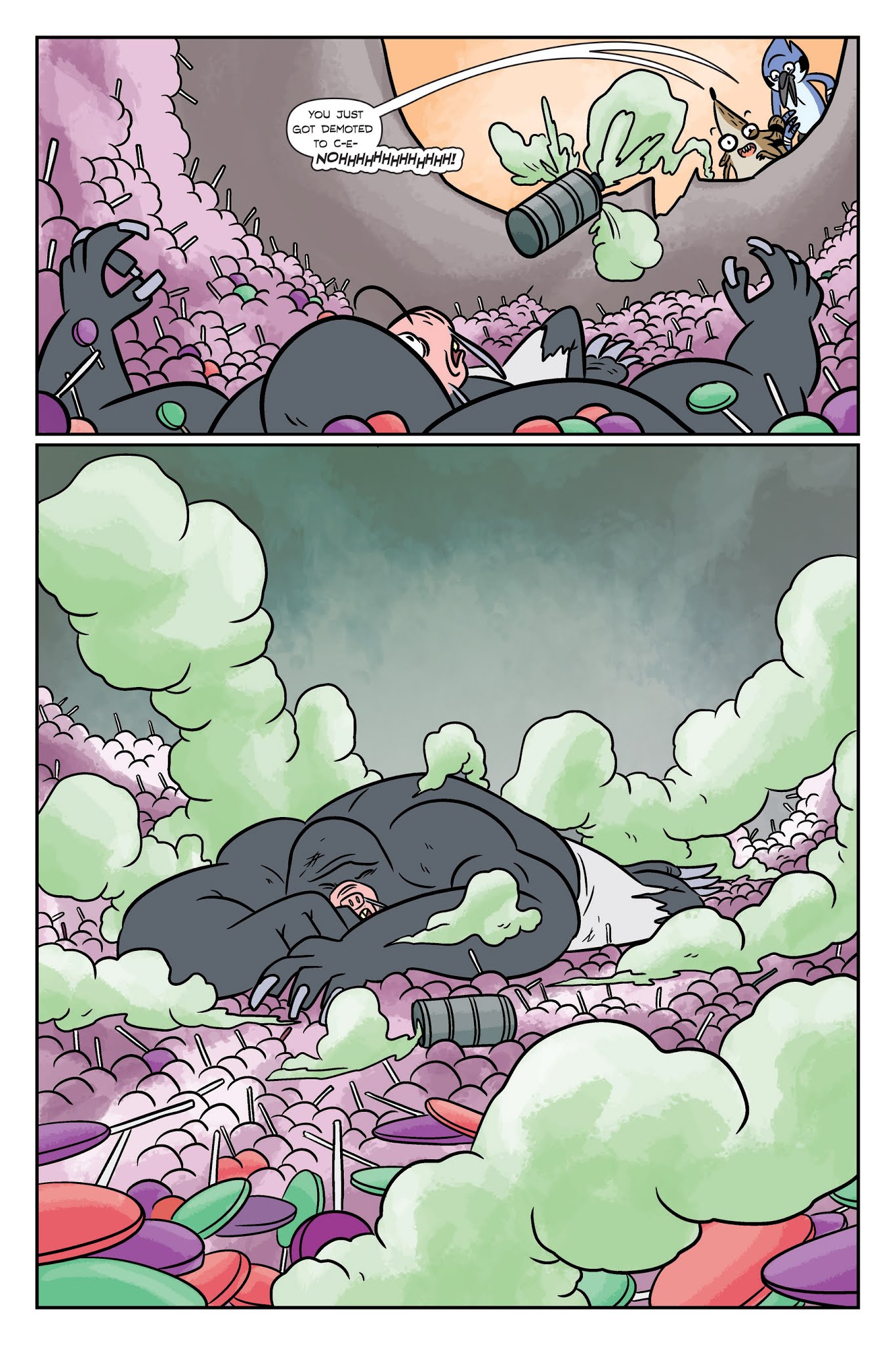 Read online Regular Show: Noir Means Noir, Buddy comic -  Issue # TPB (Part 2) - 51