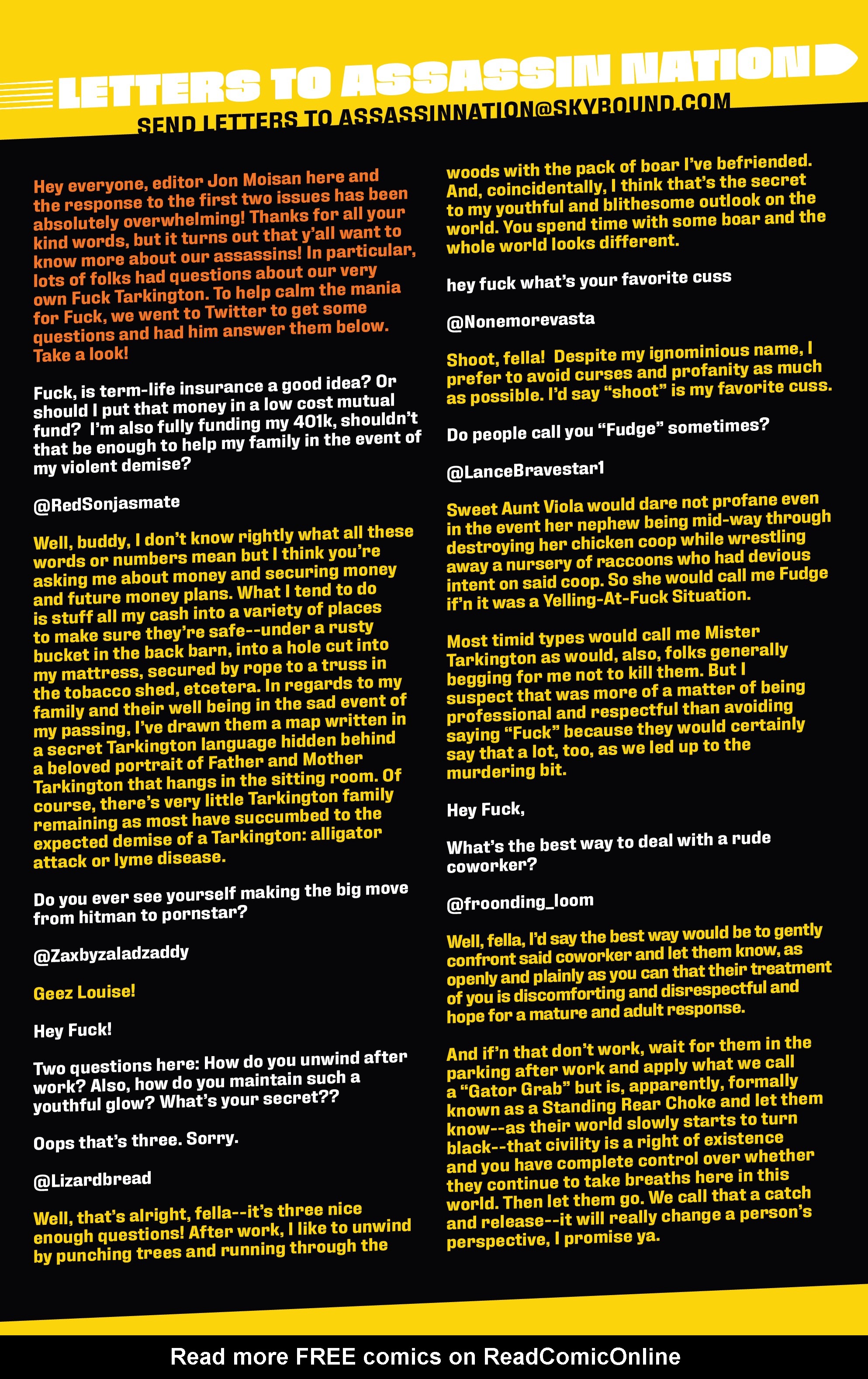 Read online Assassin Nation comic -  Issue #3 - 27
