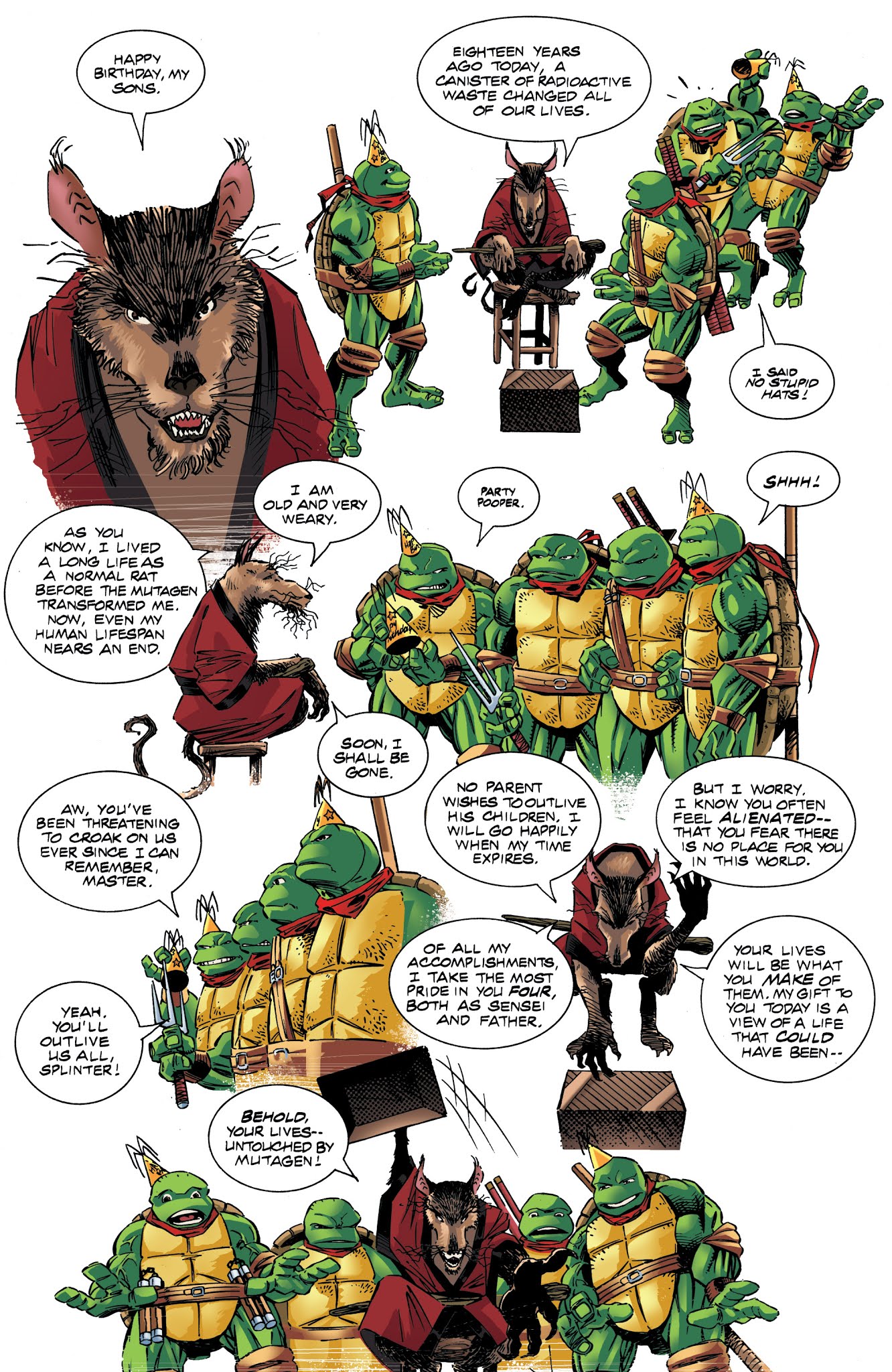 Read online Teenage Mutant Ninja Turtles: Urban Legends comic -  Issue #1 - 12