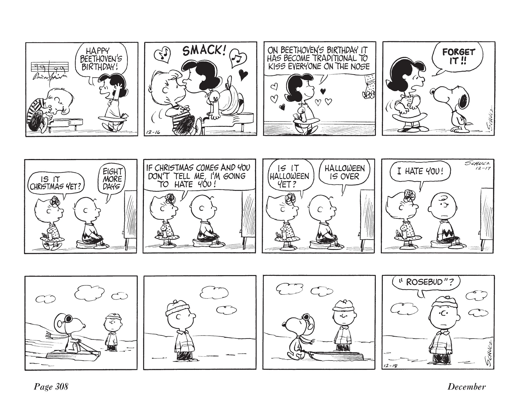 Read online The Complete Peanuts comic -  Issue # TPB 9 - 319