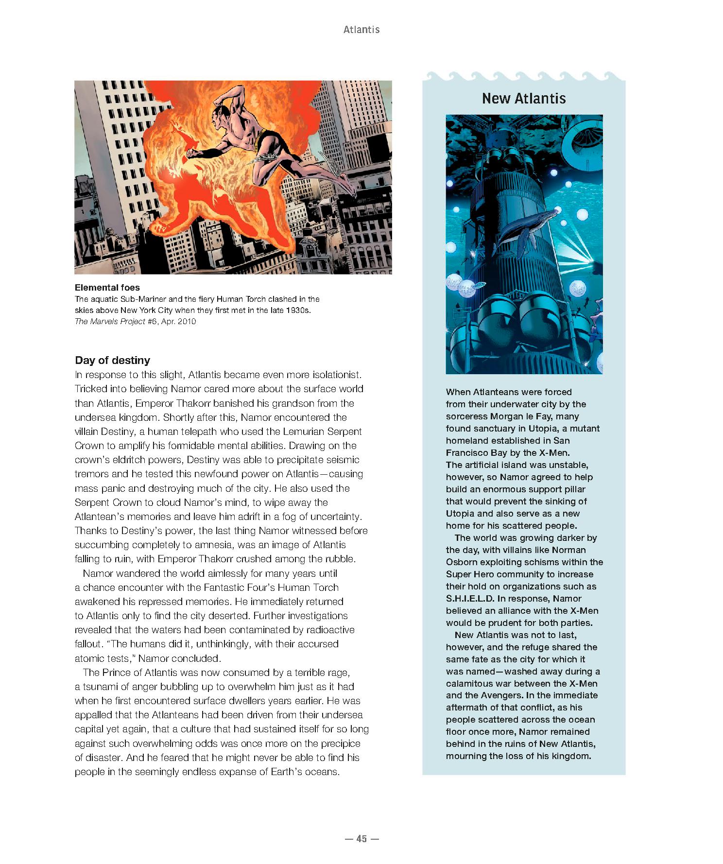 Read online Marvel Universe Map By Map: James Hill comic -  Issue # TPB (Part 1) - 45