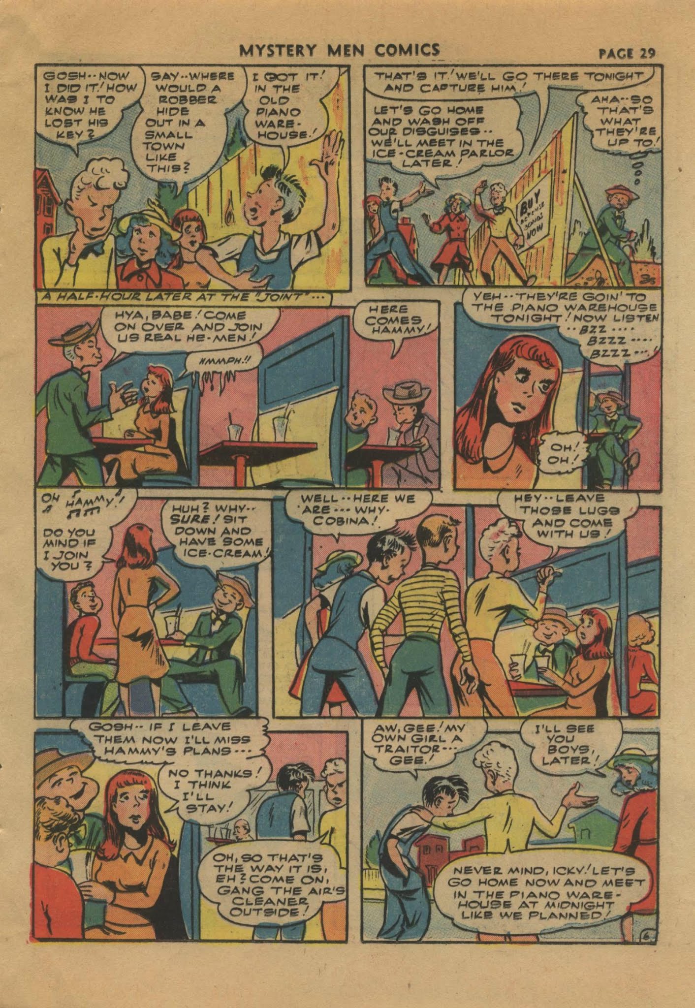 Read online Mystery Men Comics comic -  Issue #31 - 31