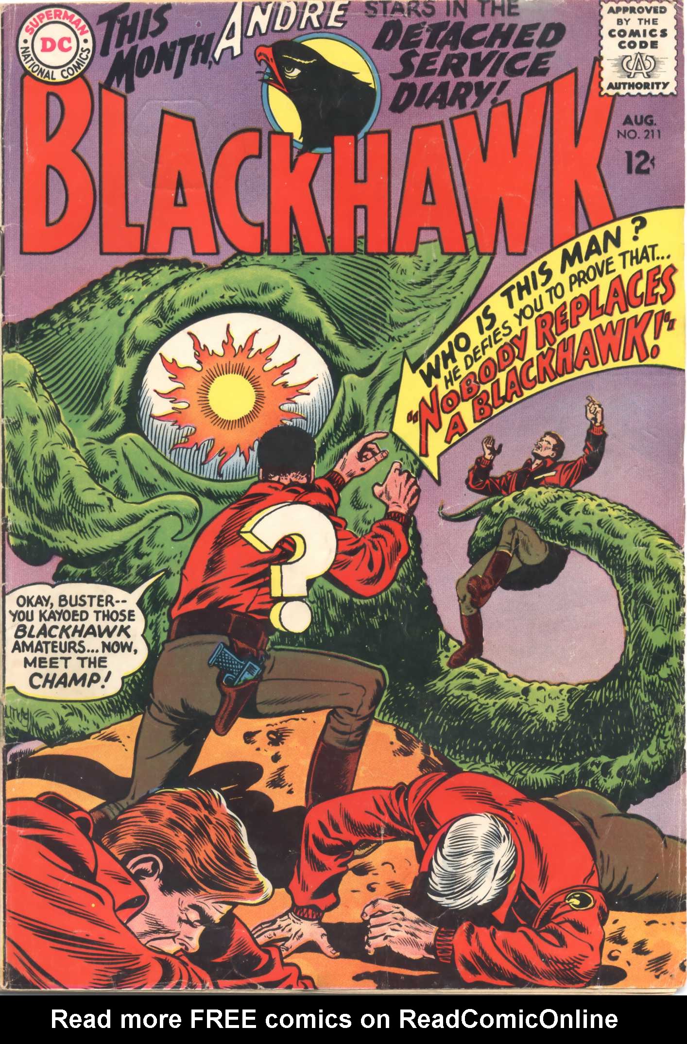 Read online Blackhawk (1957) comic -  Issue #211 - 1