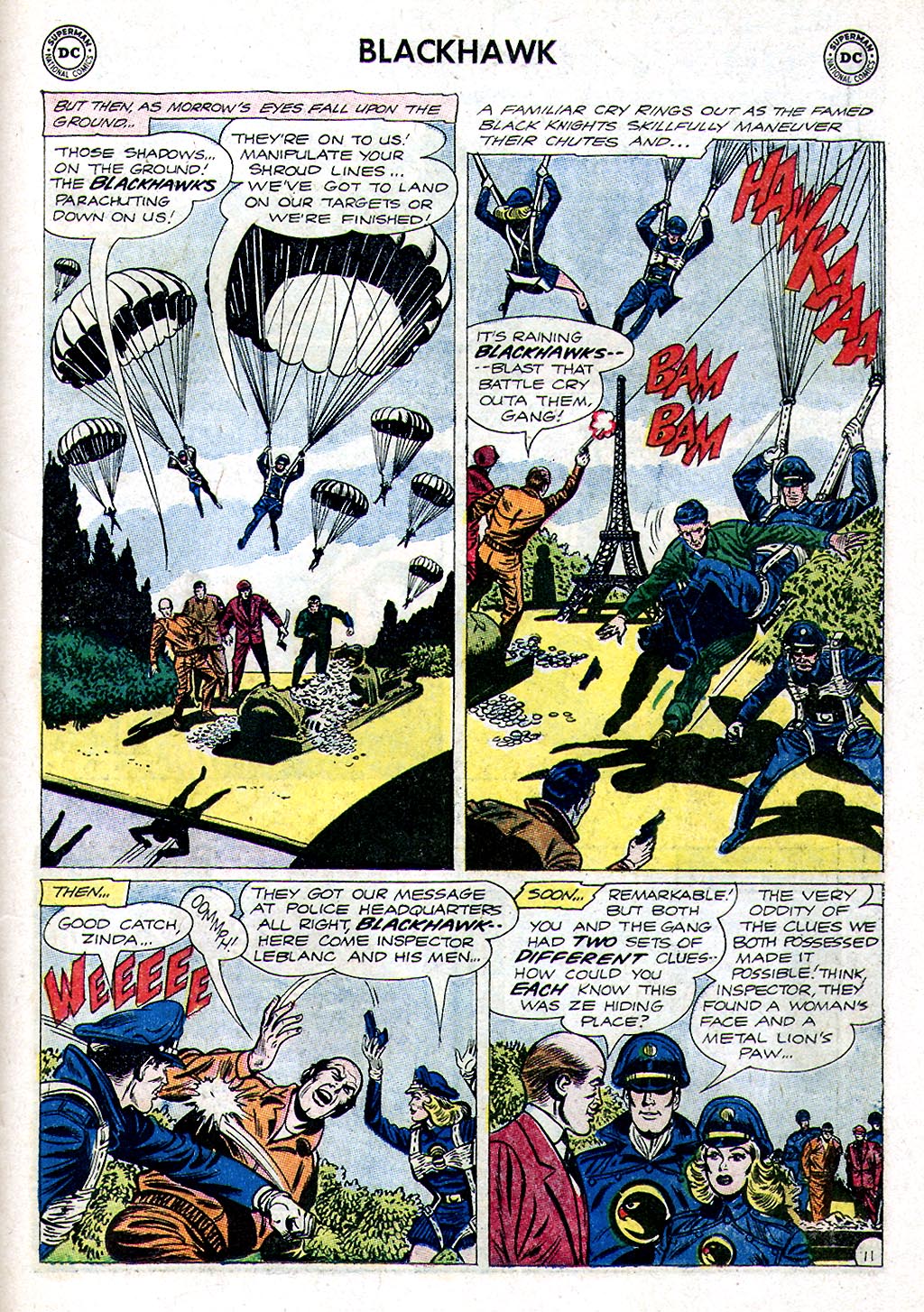 Read online Blackhawk (1957) comic -  Issue #186 - 29