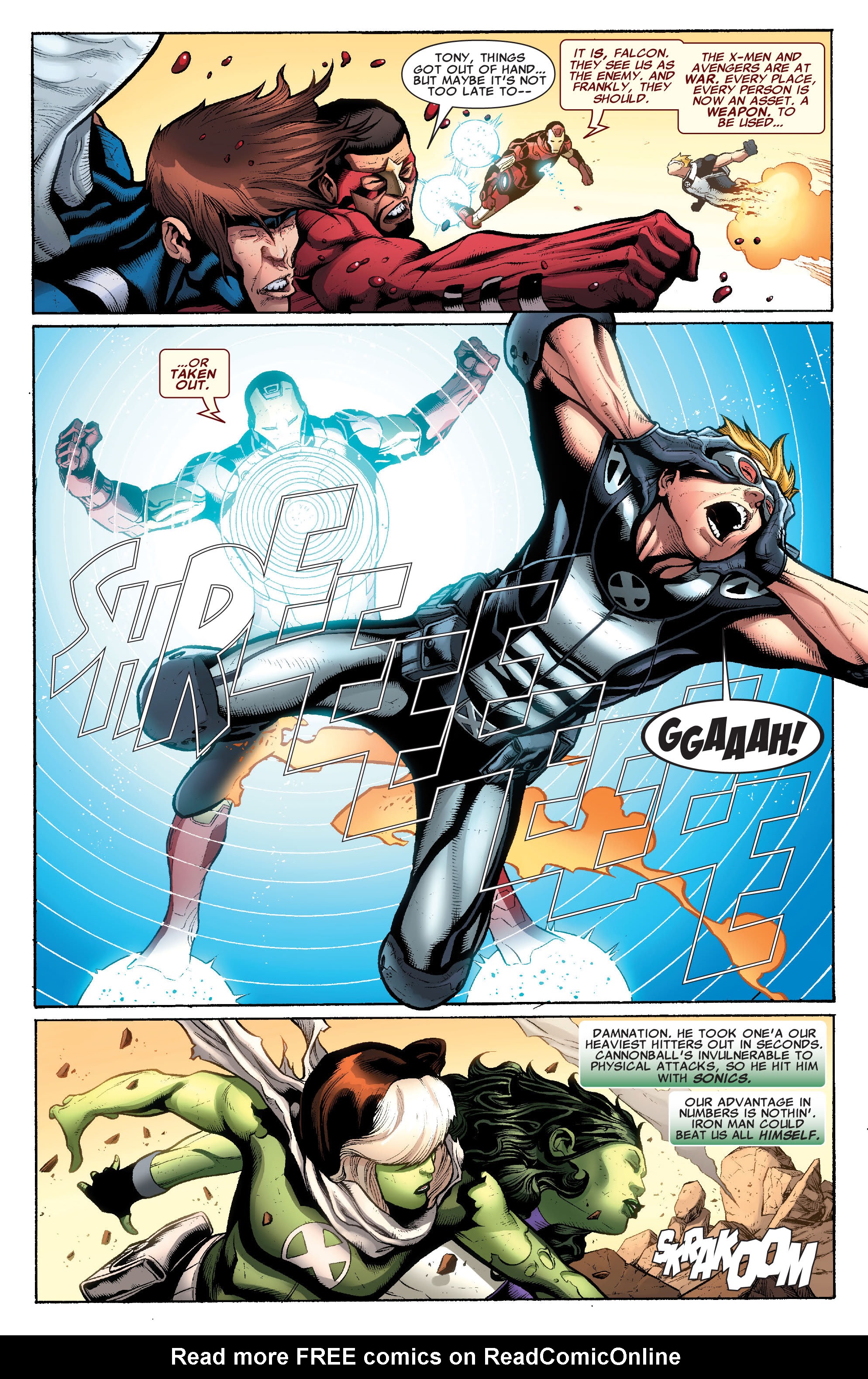 Read online Avengers vs. X-Men Omnibus comic -  Issue # TPB (Part 9) - 8