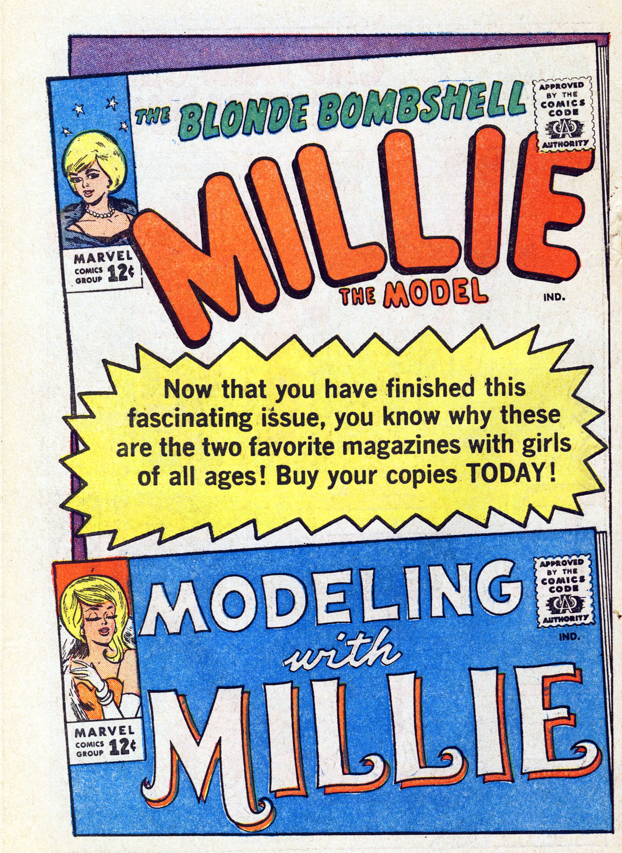 Read online Millie the Model comic -  Issue # Annual 4 - 66