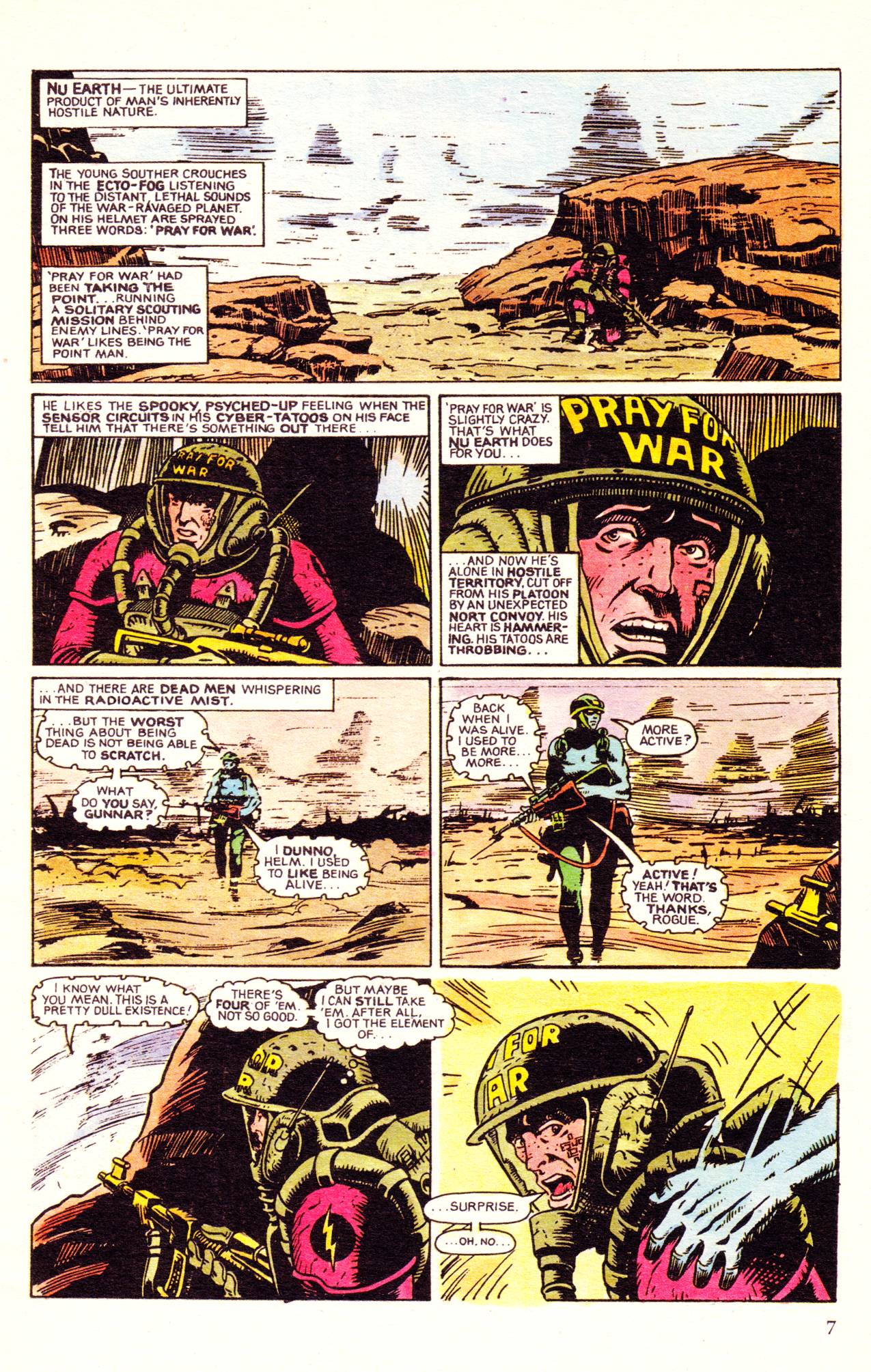 Read online Rogue Trooper (1986) comic -  Issue #7 - 7