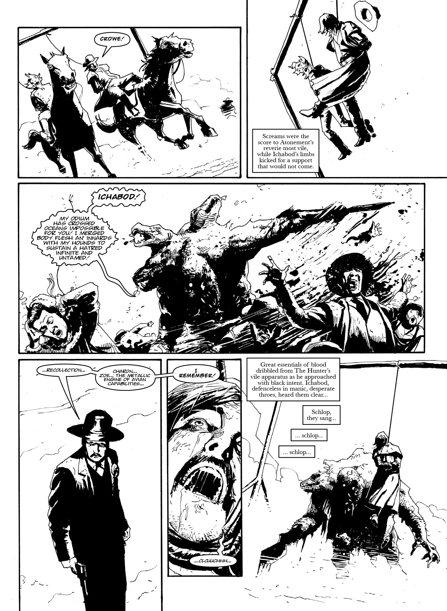 Read online The Grievous Journey of Ichabod Azrael (and the DEAD LEFT in His WAKE) comic -  Issue # TPB - 140