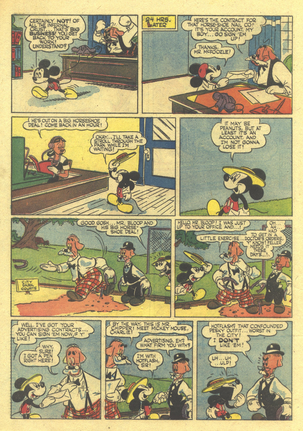 Read online Walt Disney's Comics and Stories comic -  Issue #92 - 44